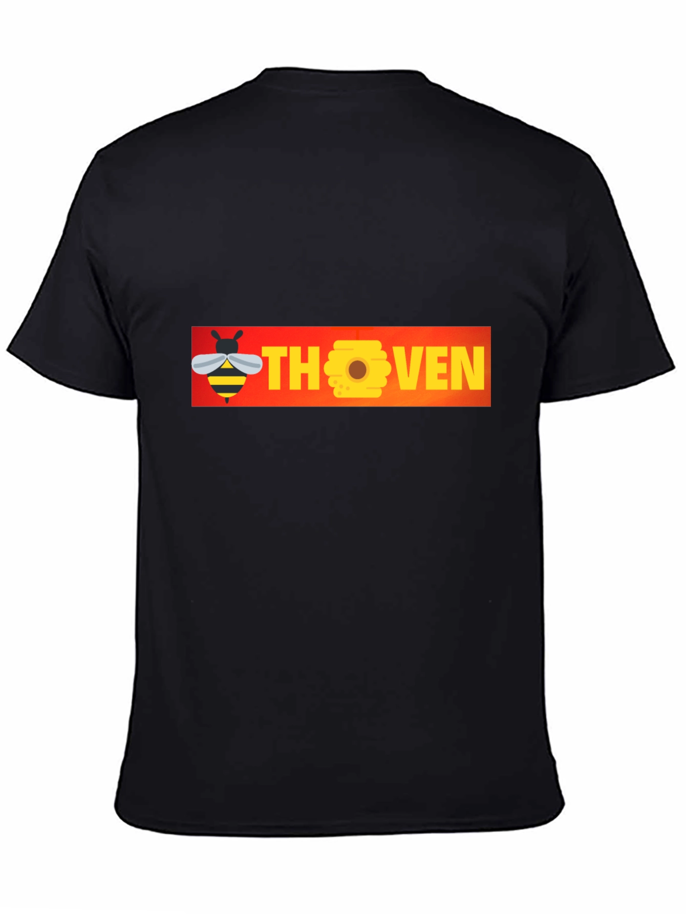 Black Bee-thoven T-Shirt view 4