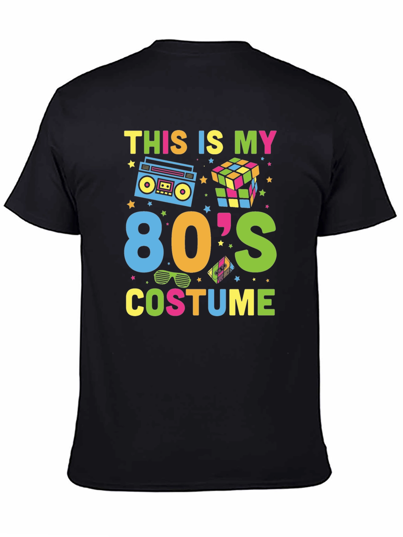 80's Costume T-Shirt - Retro Style - 4