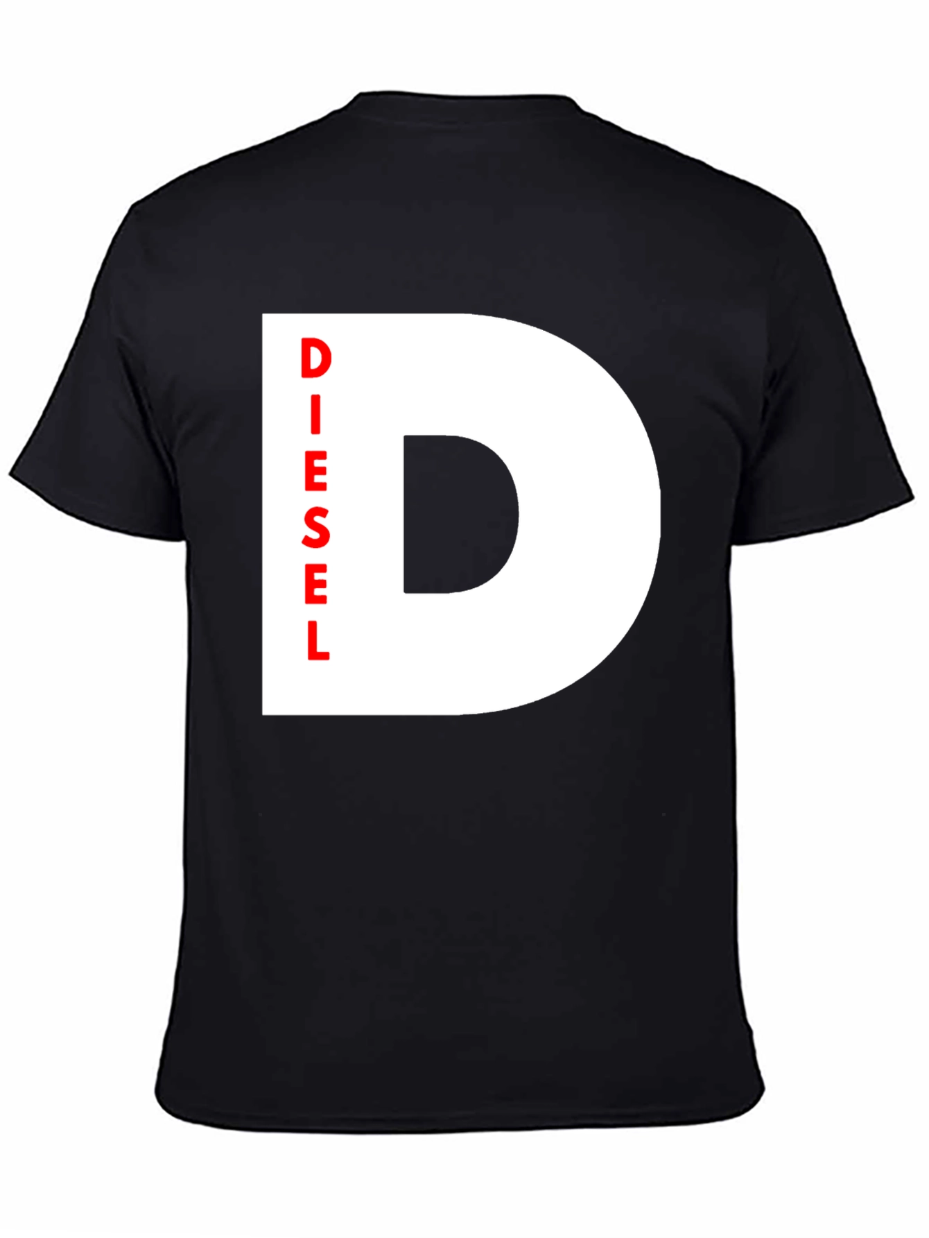 Black Diesel Graphic Tee - Modern Casual Style view 4