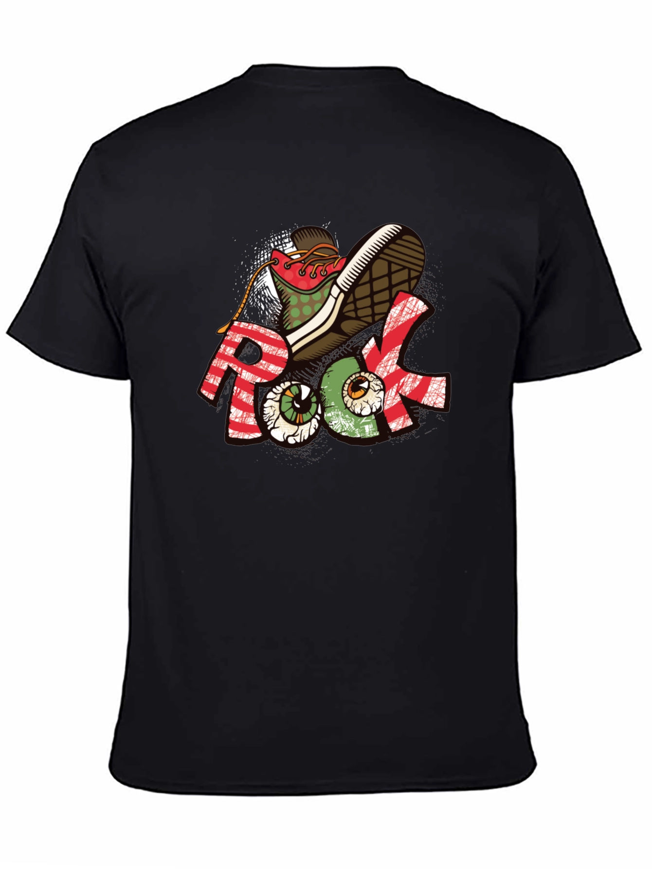 Black Rock Shoe Graphic T-Shirt view 4