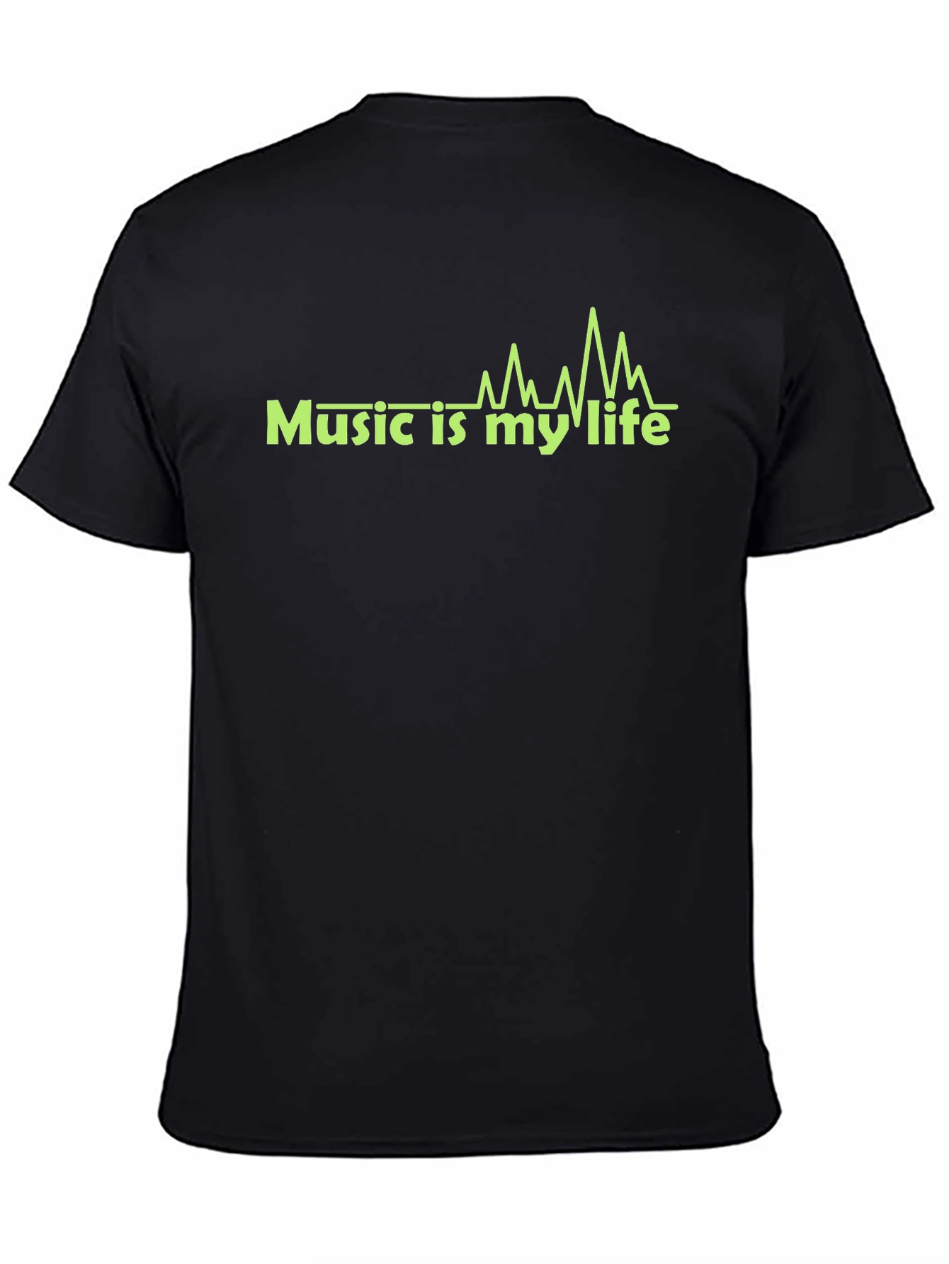 Music is My Life Graphic Tee - 4