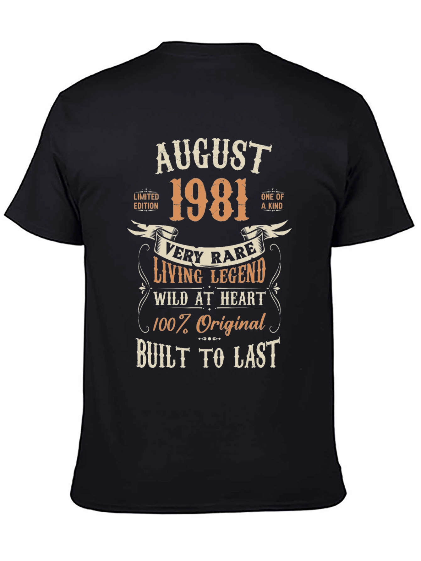 Black August 1981 Limited Edition Living Legend T-Shirt view 4