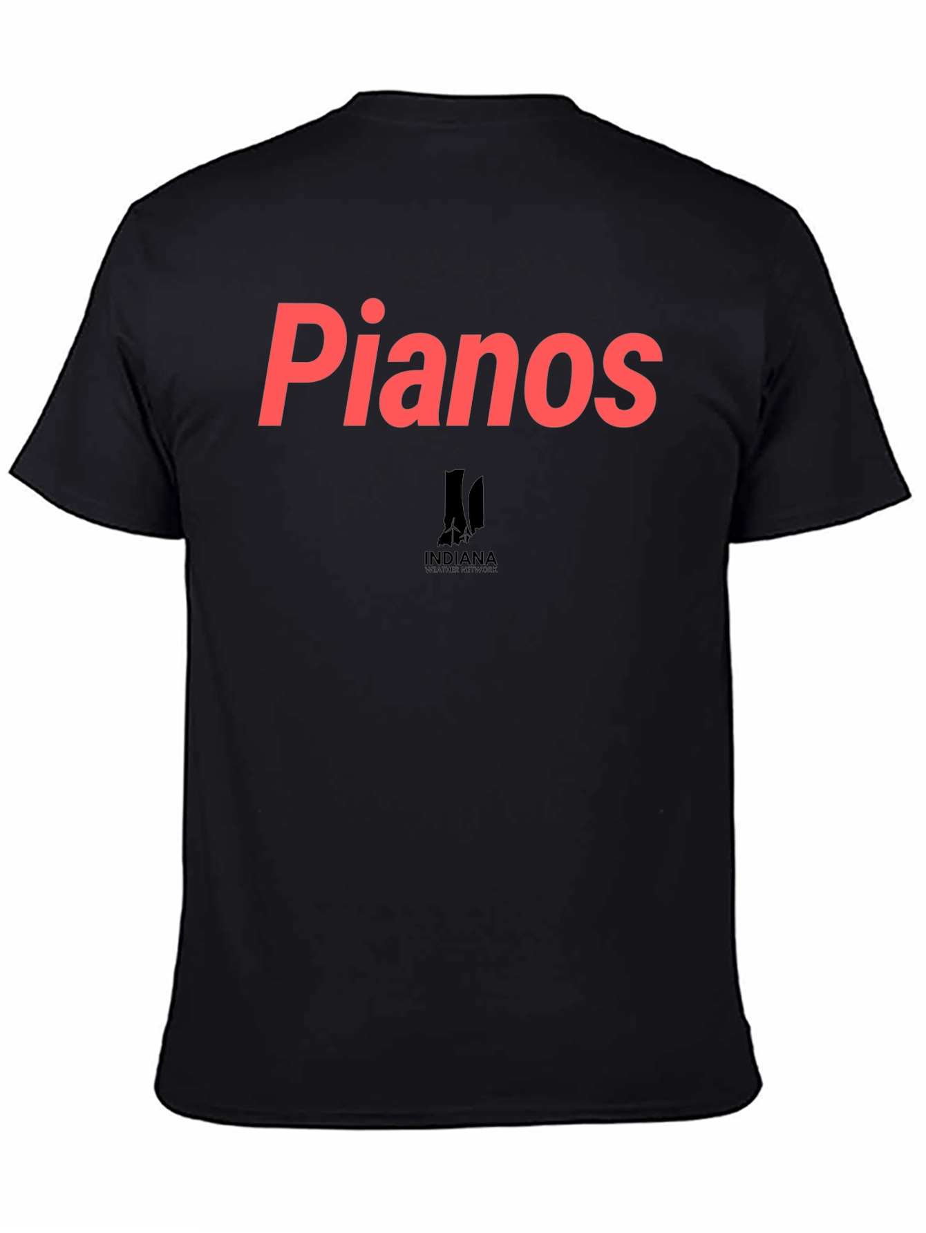 Black Pianos Graphic Tee - Indiana Theatre Style view 4