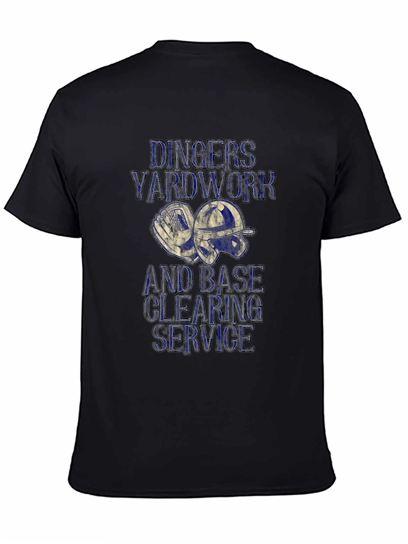 Dinger Yardwork Baseball Graphic Tee - 4