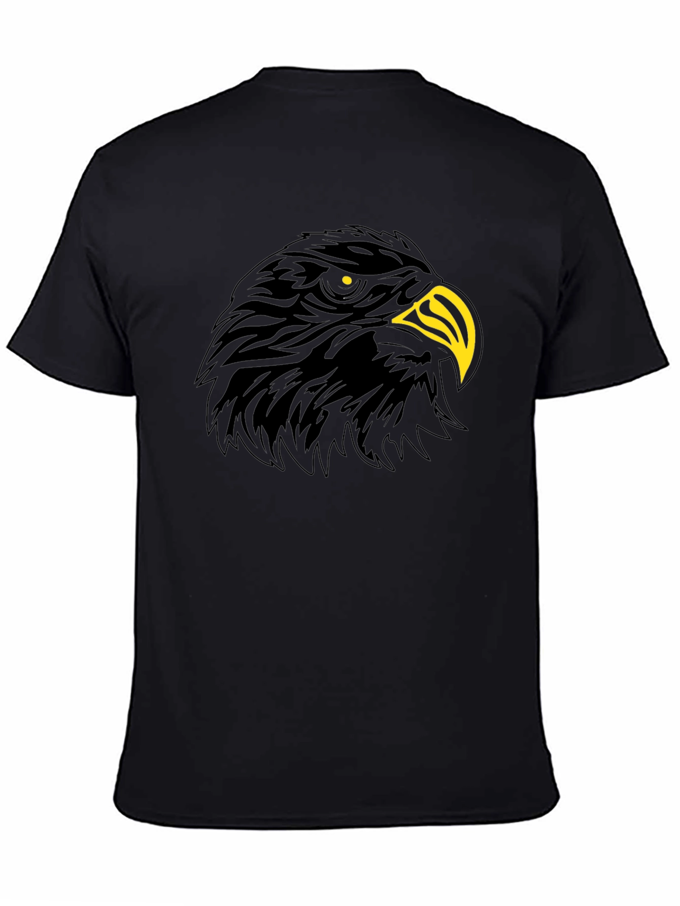 Black Black Eagle Graphic Tee - Men's Fashion view 4