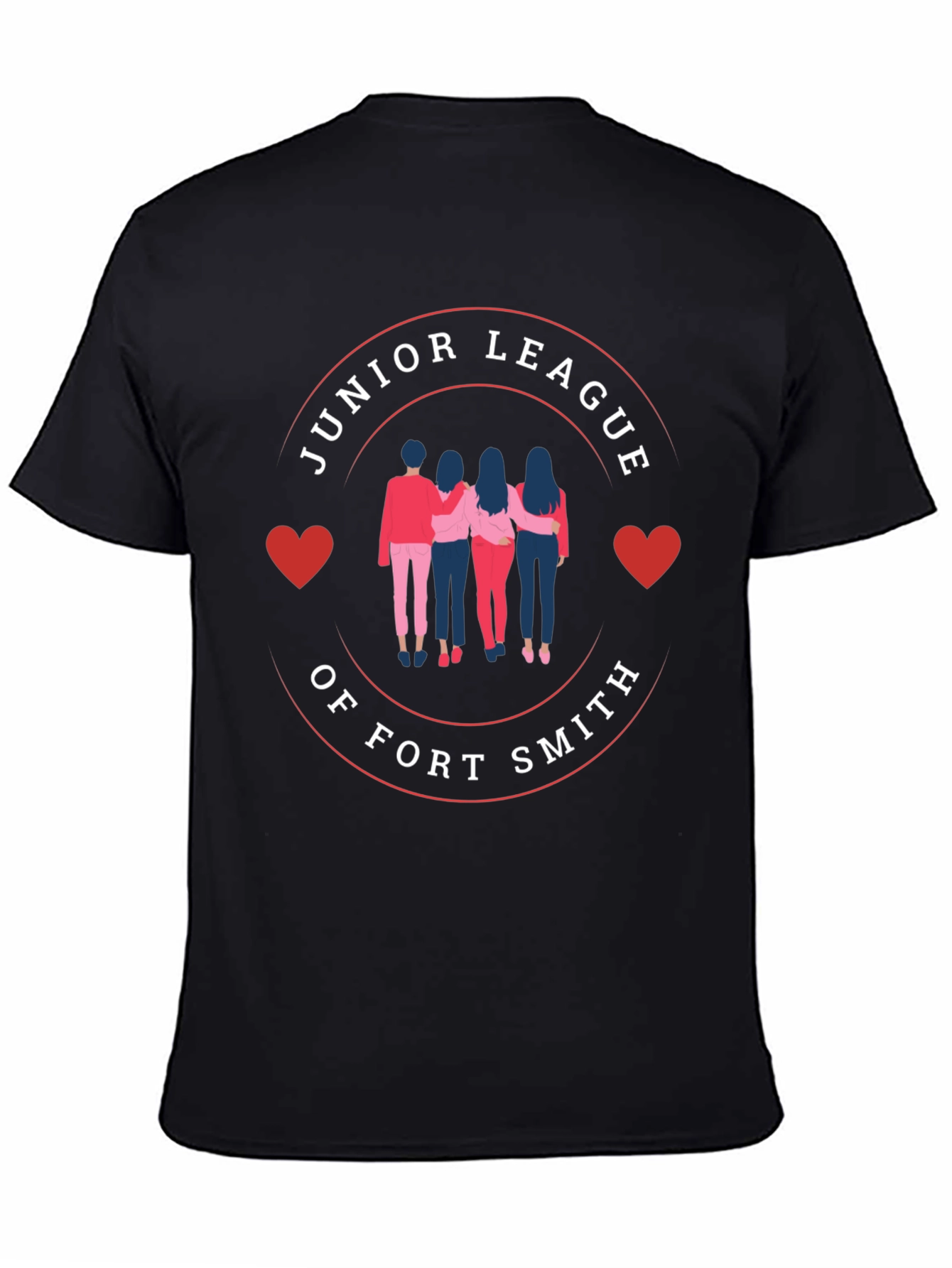 Black Junior League of Fort Smith Graphic Tee view 4