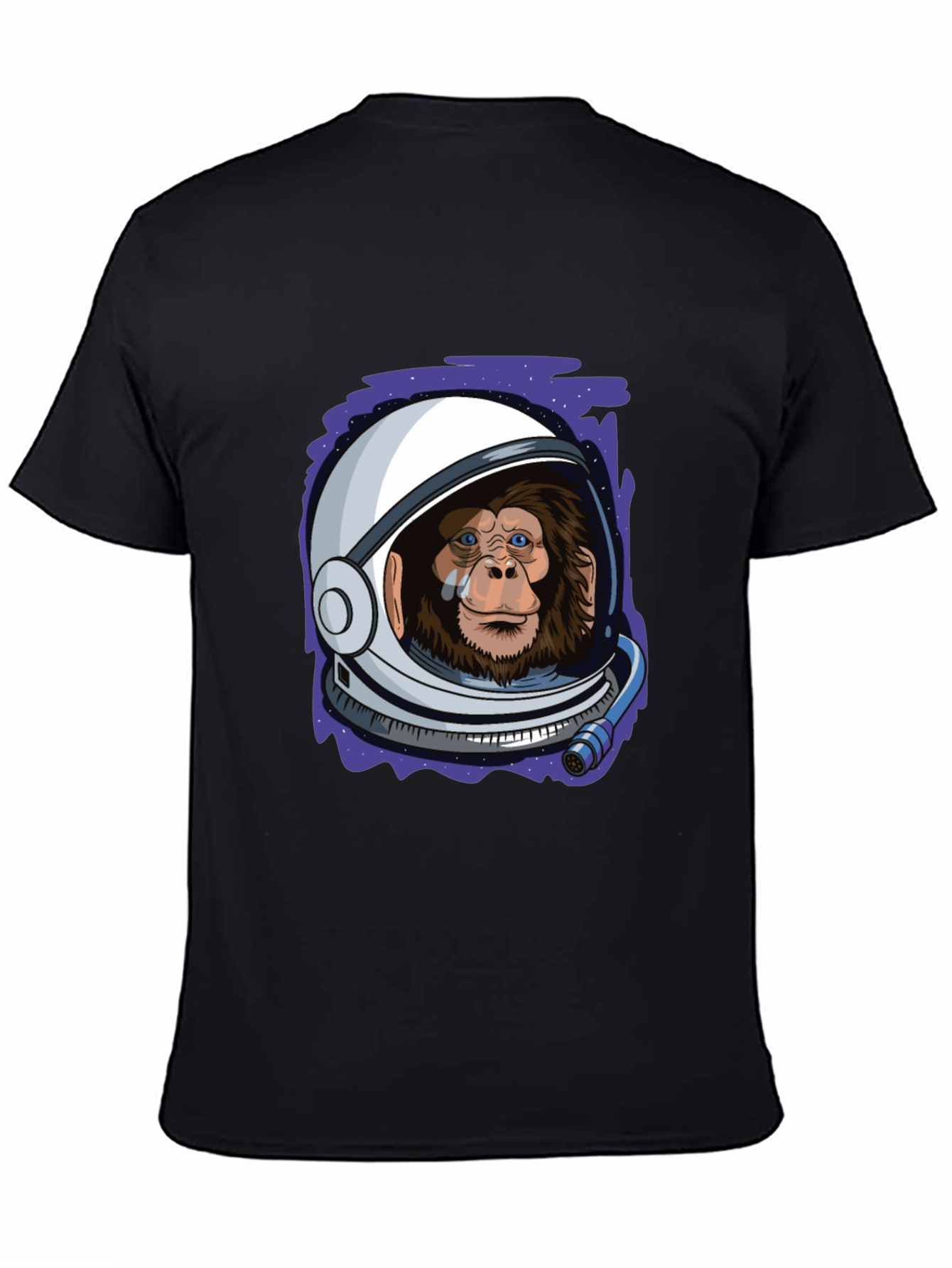 Black Ape Astronaut T-Shirt - Space Monkey Tee view 4