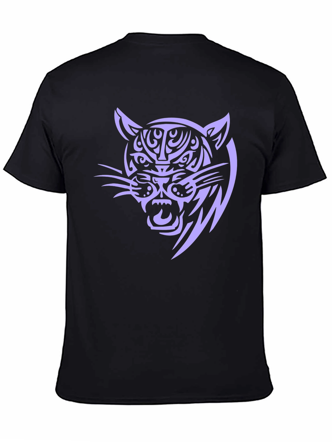 Black Black Panther Tribal Graphic Tee view 4