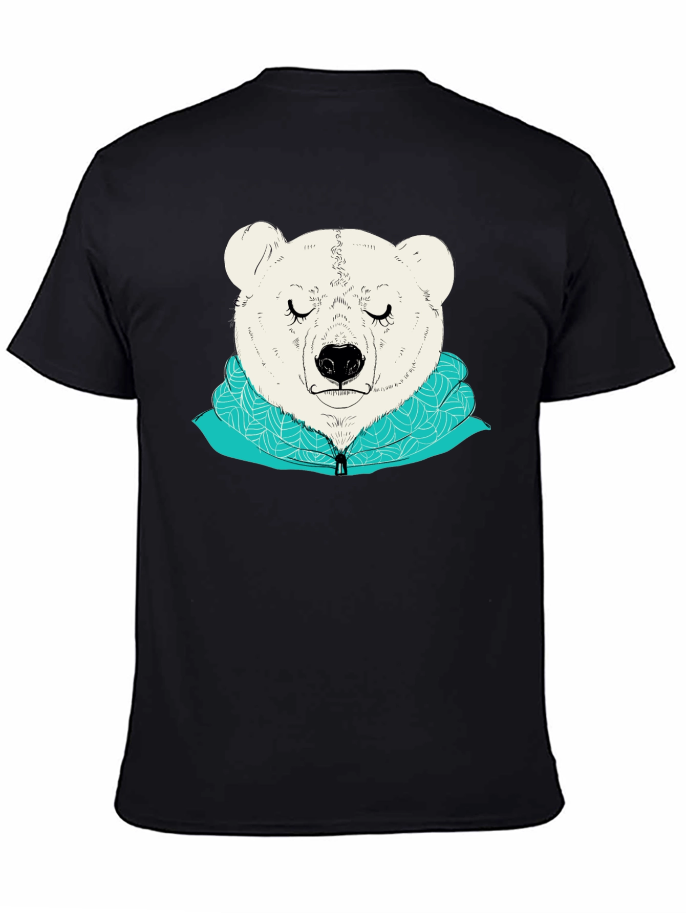 Black Bear Graphic Tee - Soft & Stylish view 4