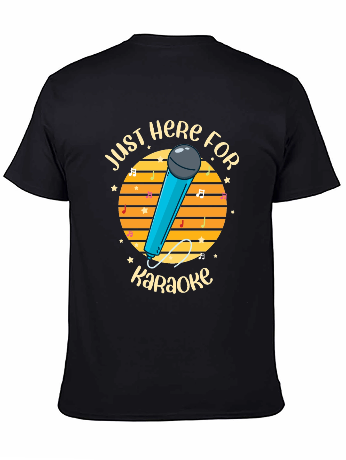 Just Here For Karaoke T-Shirt - 4