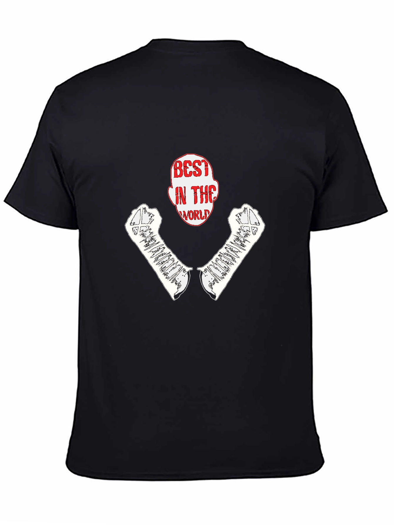 Black Best In The World Graphic T-Shirt view 4