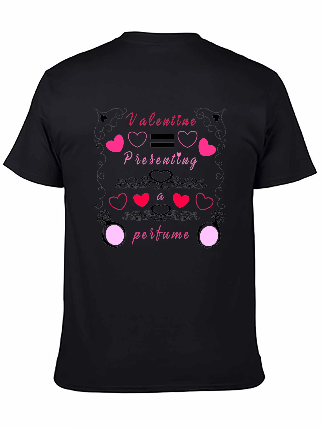 Black Valentine Perfume T-Shirt view 4