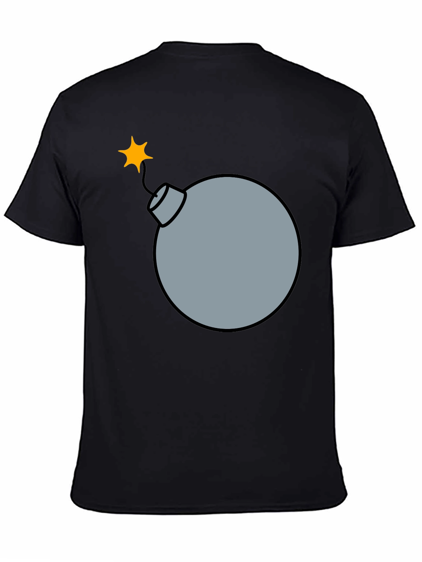 Black Bomb Graphic Tee - Explosive Style view 4