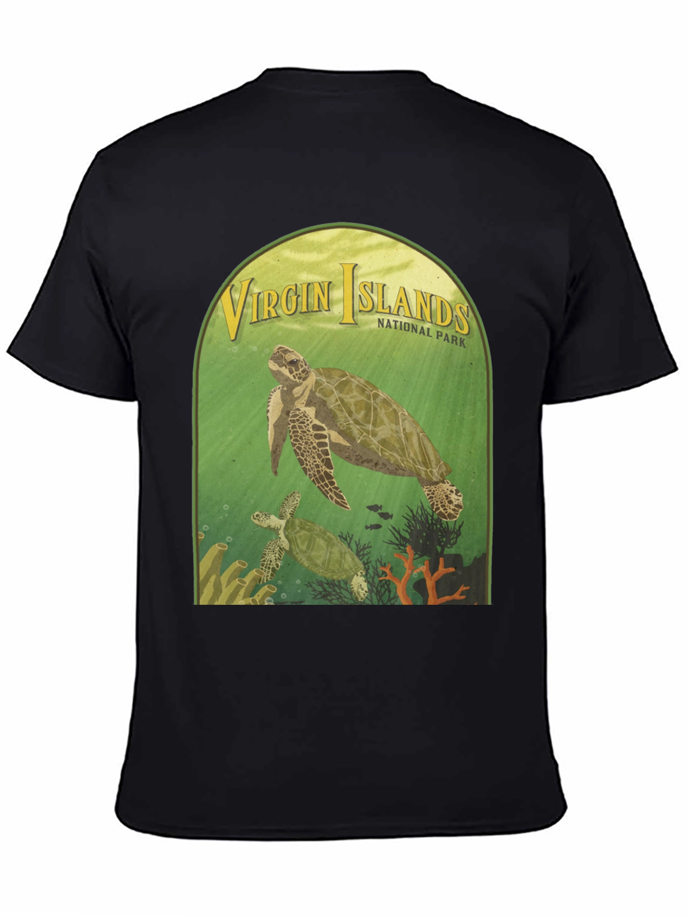 Virgin Islands National Park Turtle T-Shirt - 4