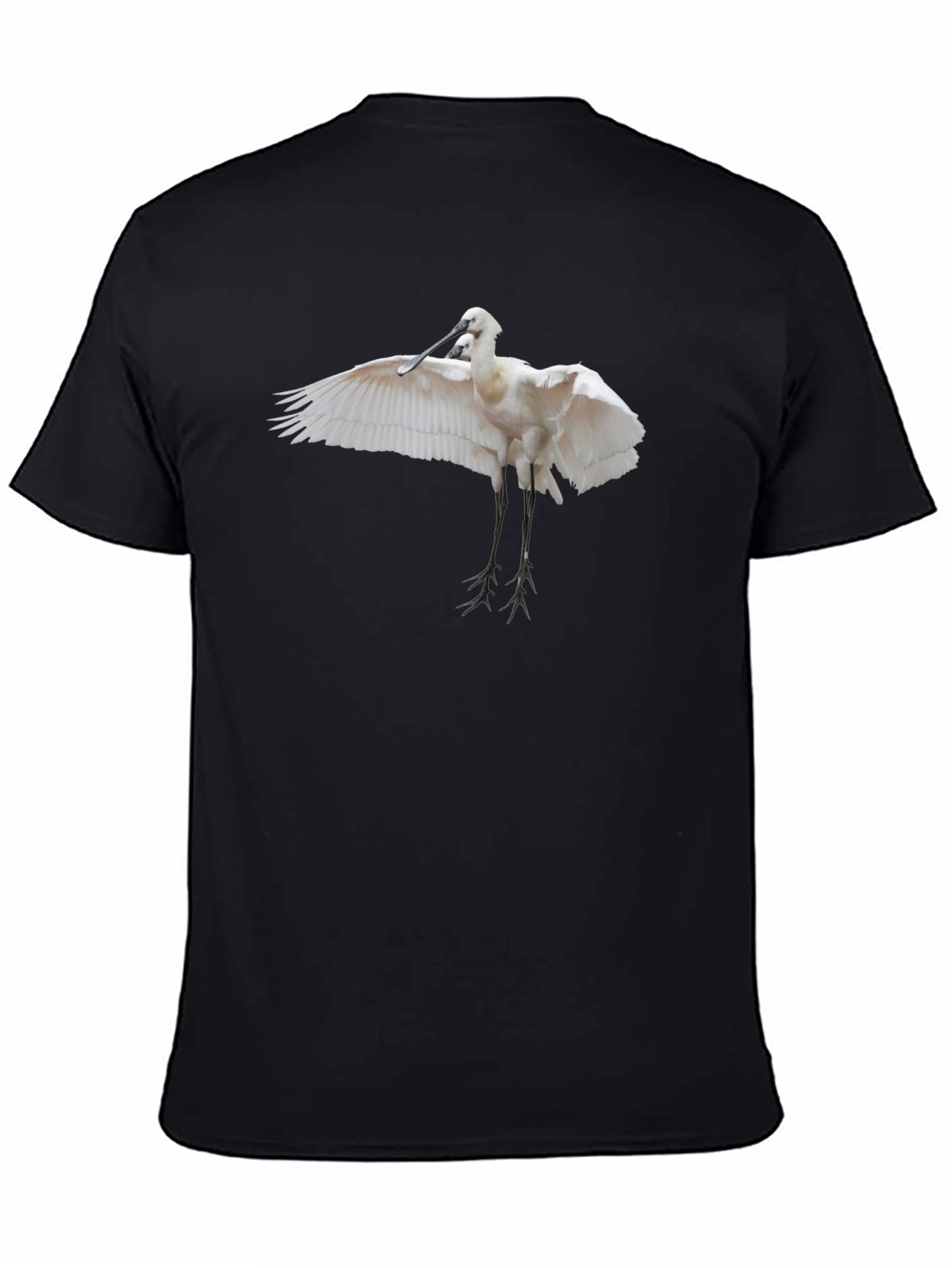Black Bird Graphic Black Tee view 4