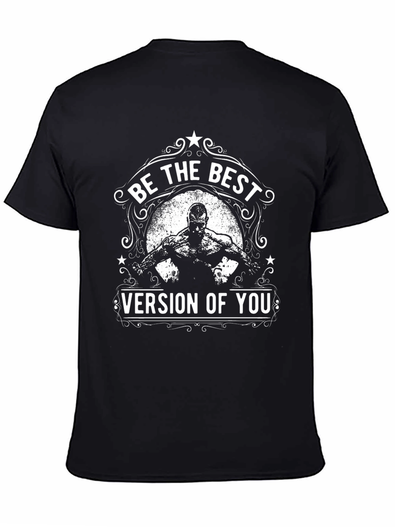 Black Be The Best Version of You T-Shirt view 4