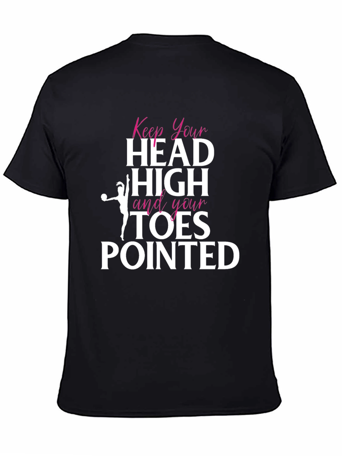 Black Keep Your Head High Graphic Tee view 4