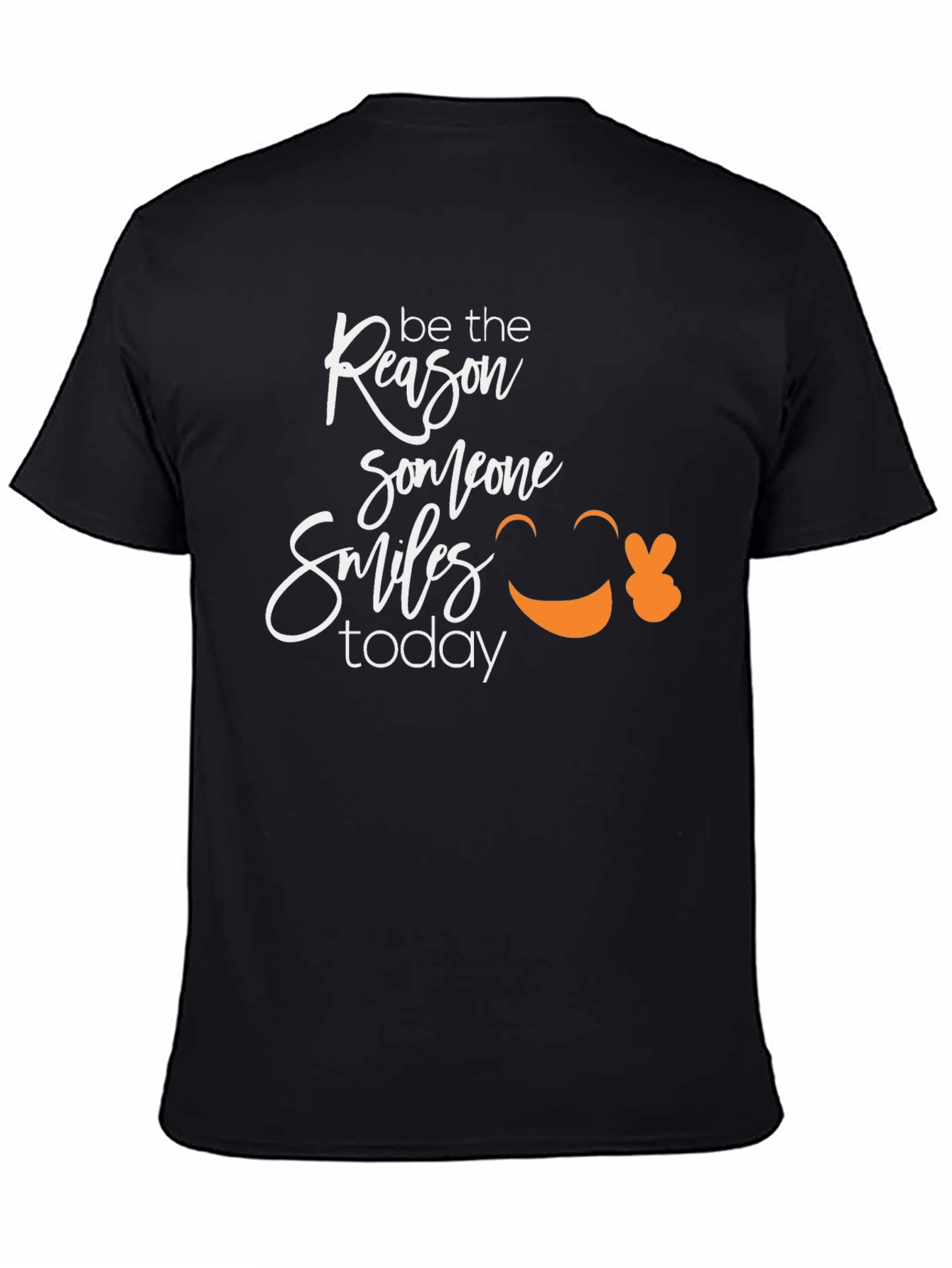 Black Be The Reason T-Shirt - Positive Message Tee view 4