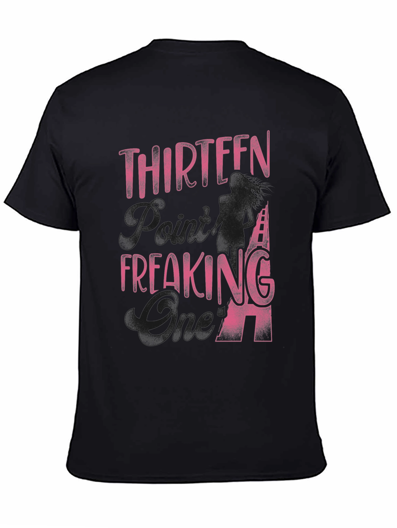 Black Thirteen Freaking 94 T-Shirt view 4