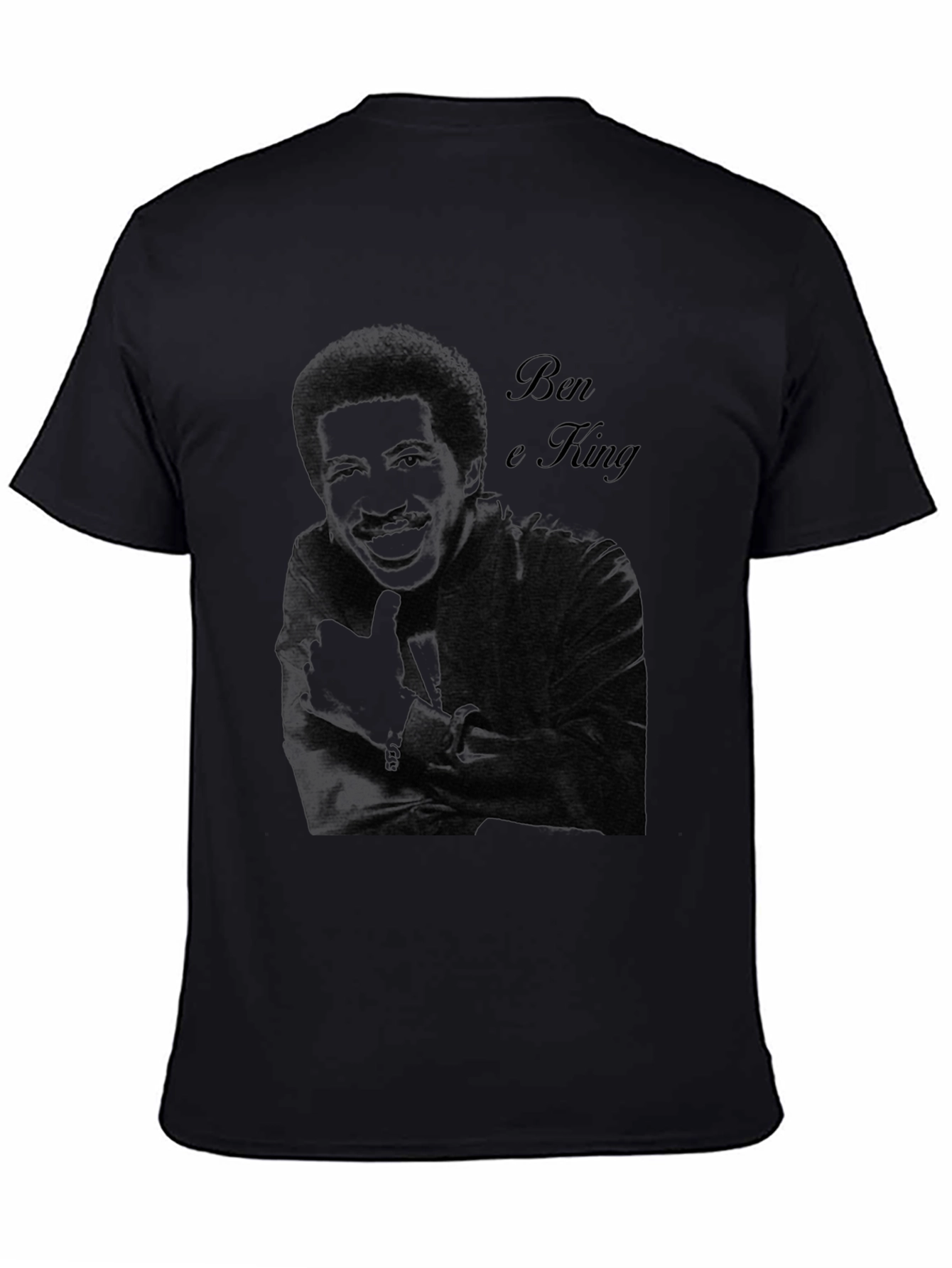 Black Ben E. King Graphic T-Shirt - Black view 4