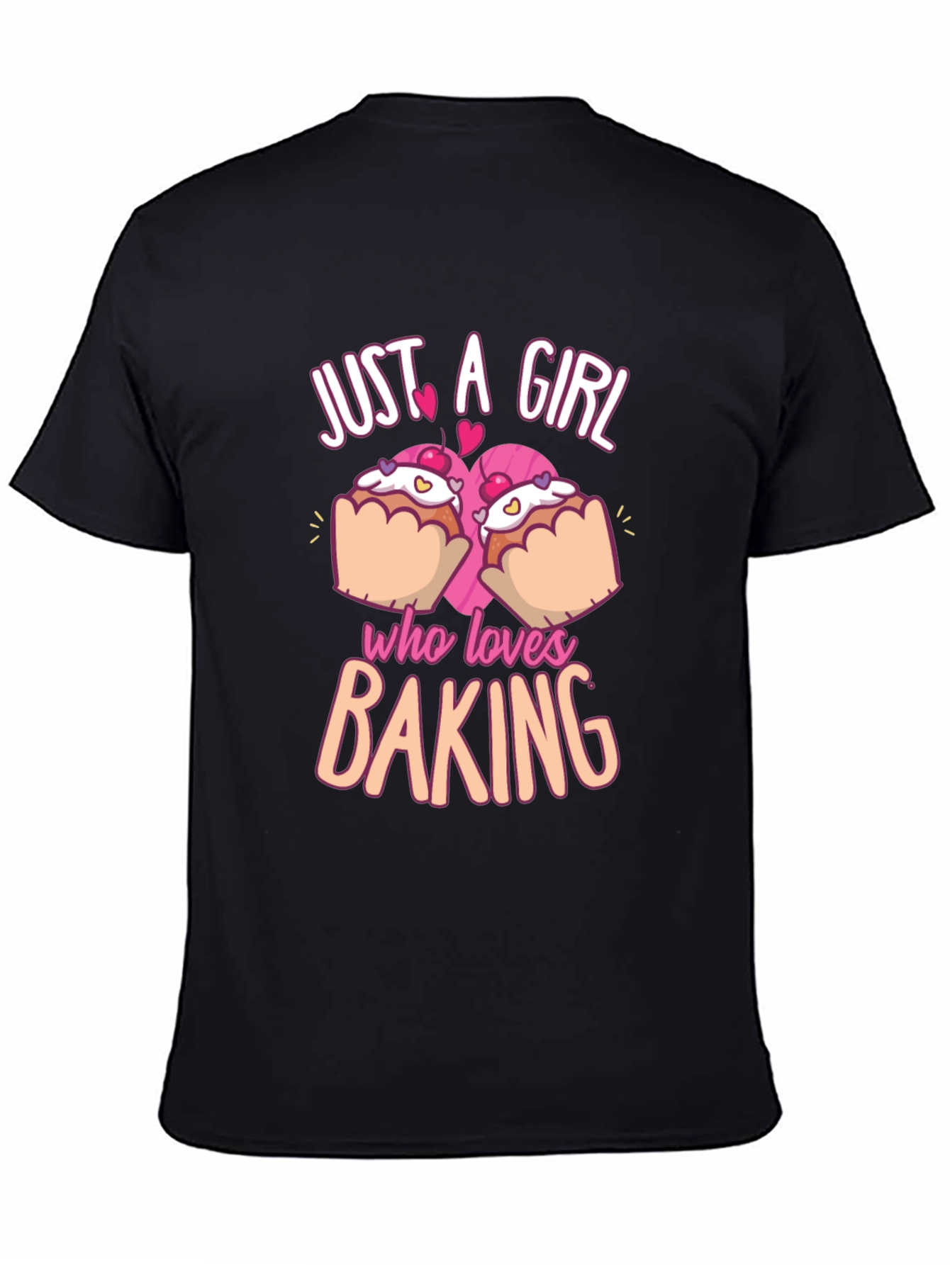 Just A Girl Who Loves Baking T-Shirt - 4
