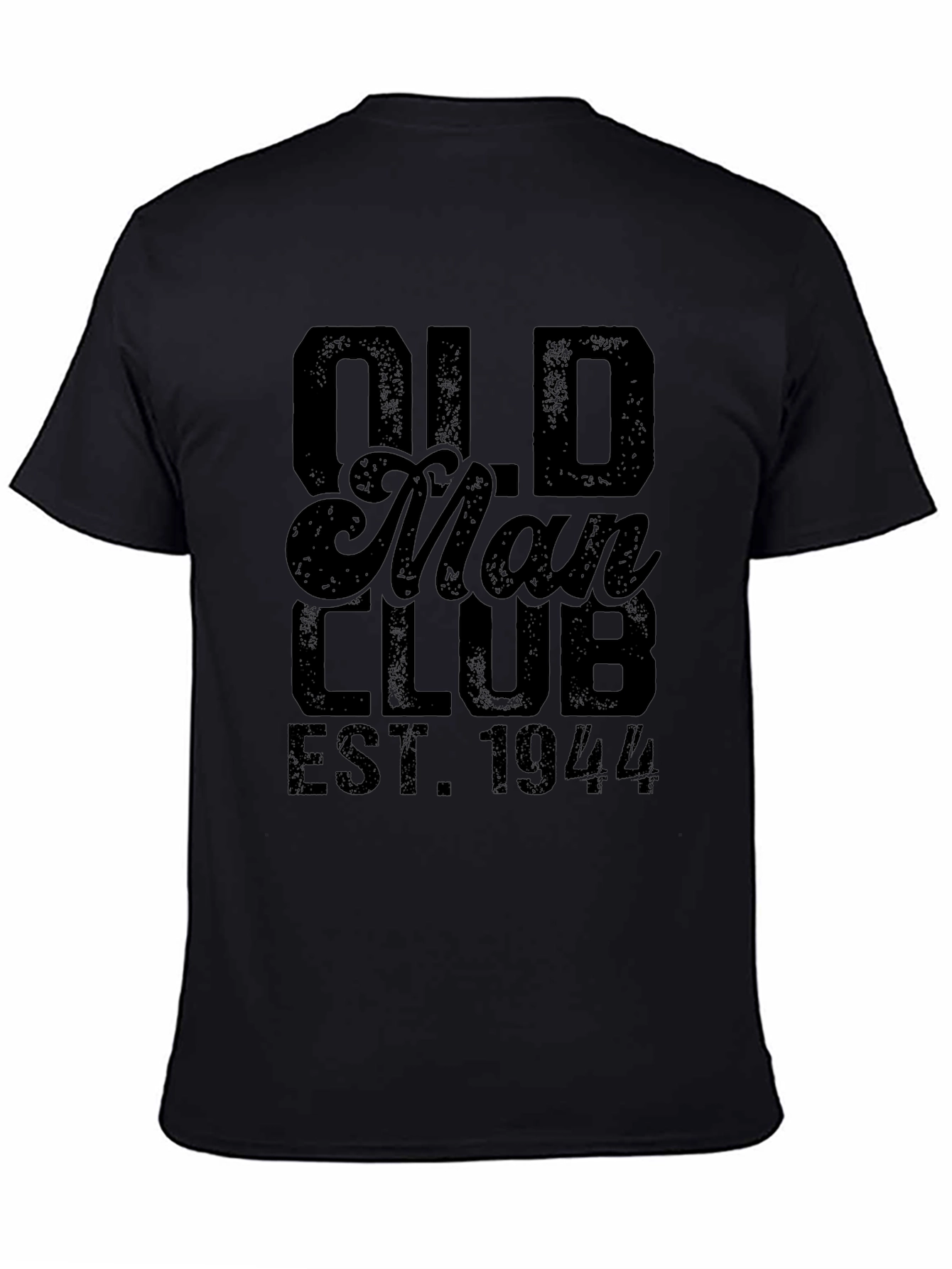 Black Old Man Club Est. 1944 T-Shirt view 4