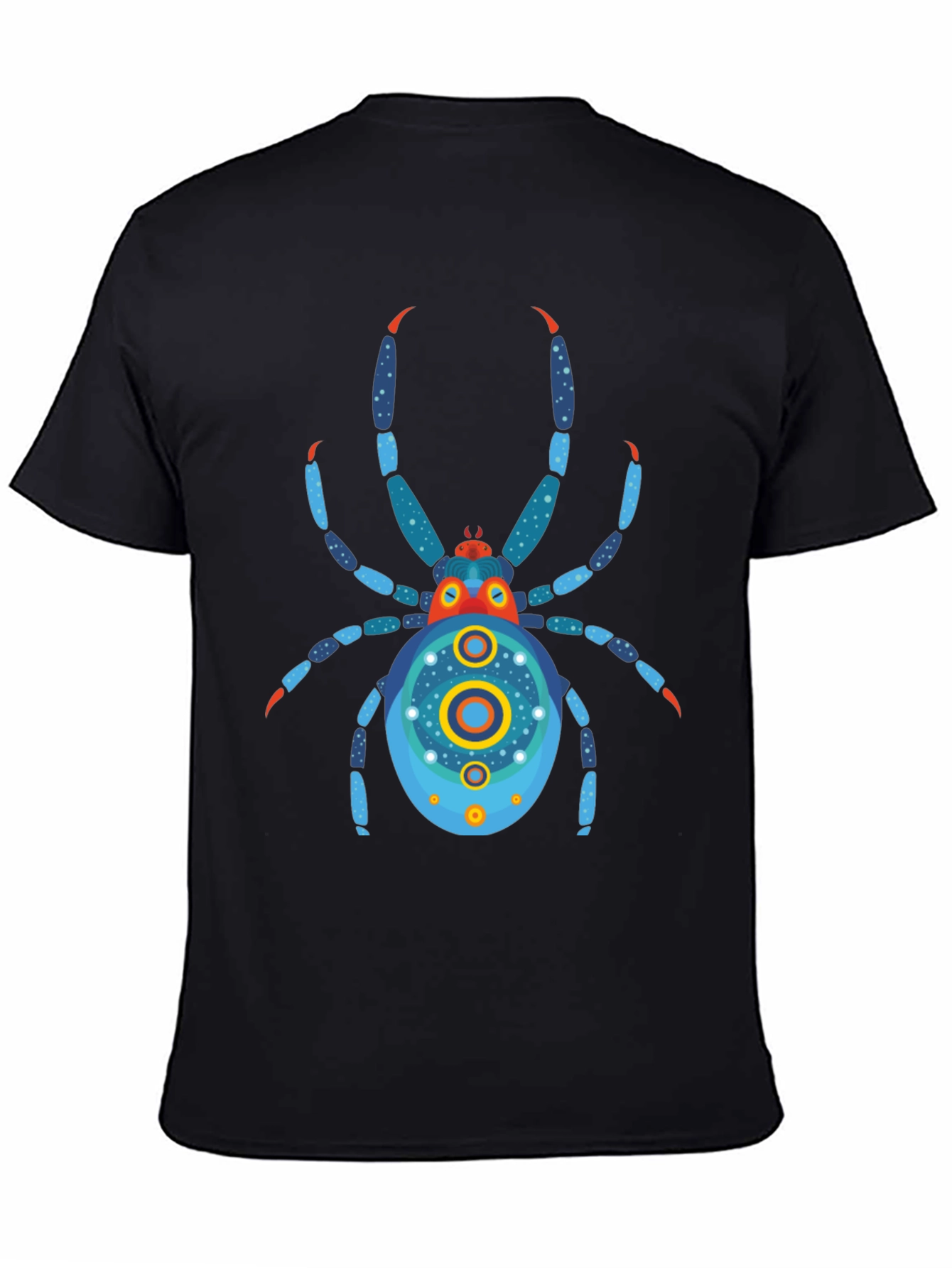 Black Spider Graphic T-Shirt view 4
