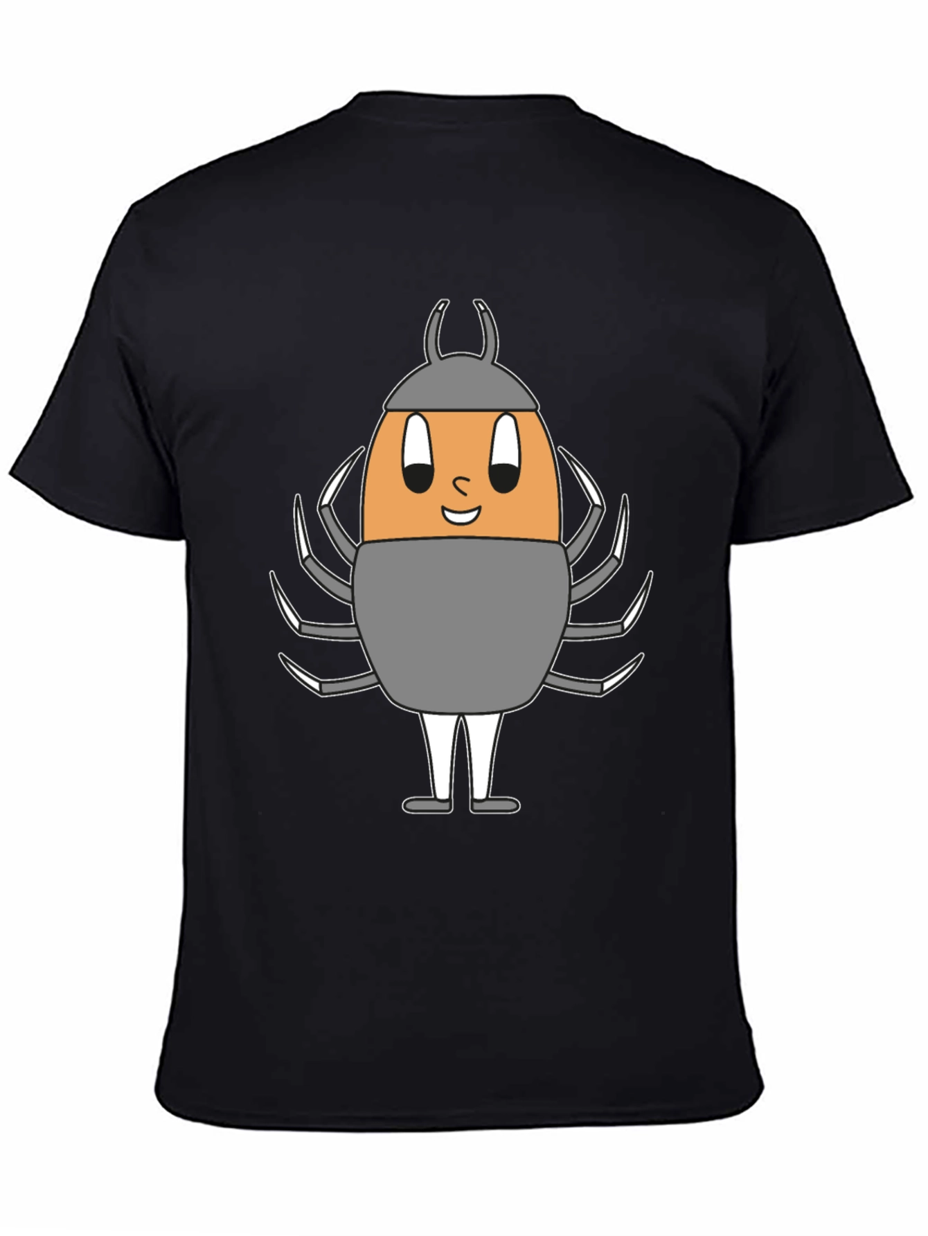 Black Egg-cellent Bug Graphic Tee - Fun & Unique Design view 4
