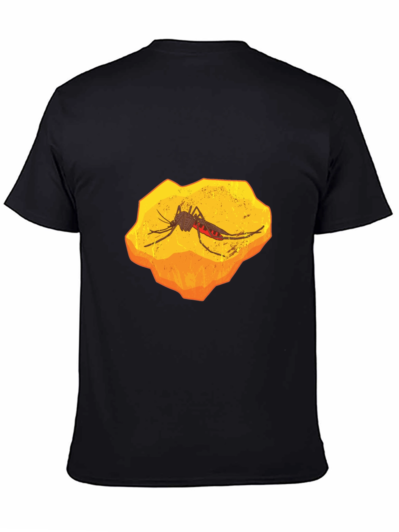 Amber Fossil Mosquito Graphic T-Shirt - 4