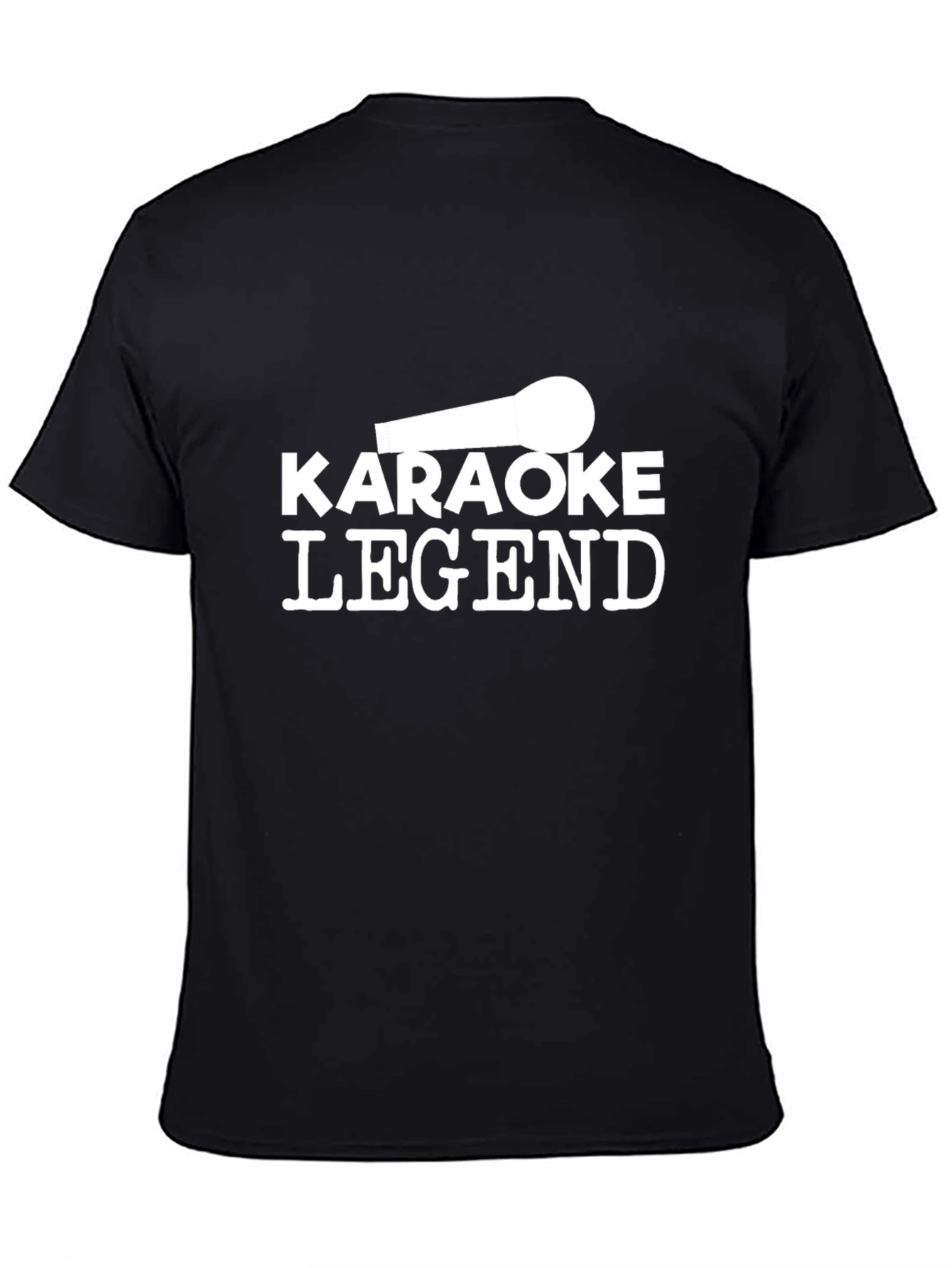 Black Karaoke Legend Graphic Tee view 4
