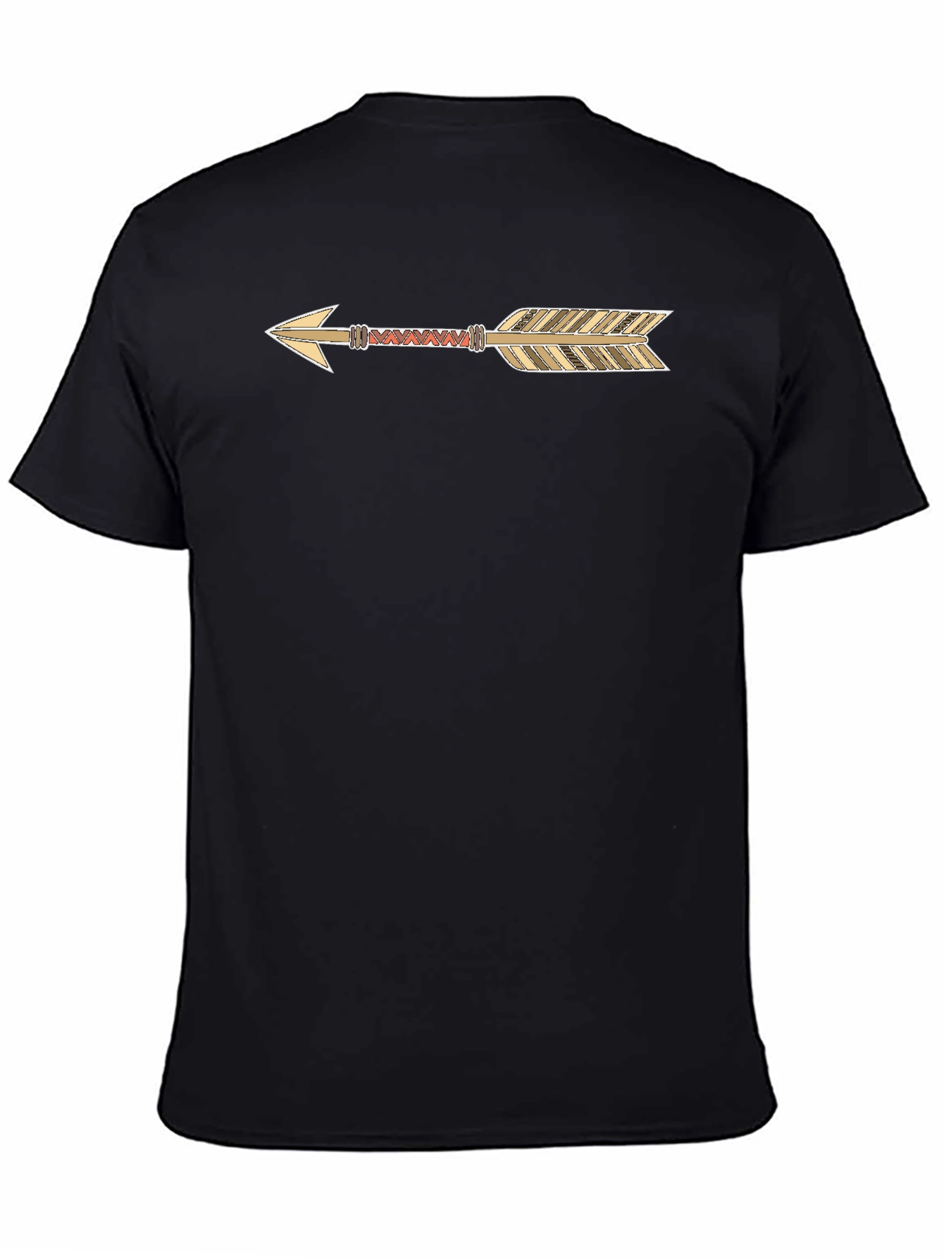 Black Arrow Graphic T-Shirt - Stylish Design view 4
