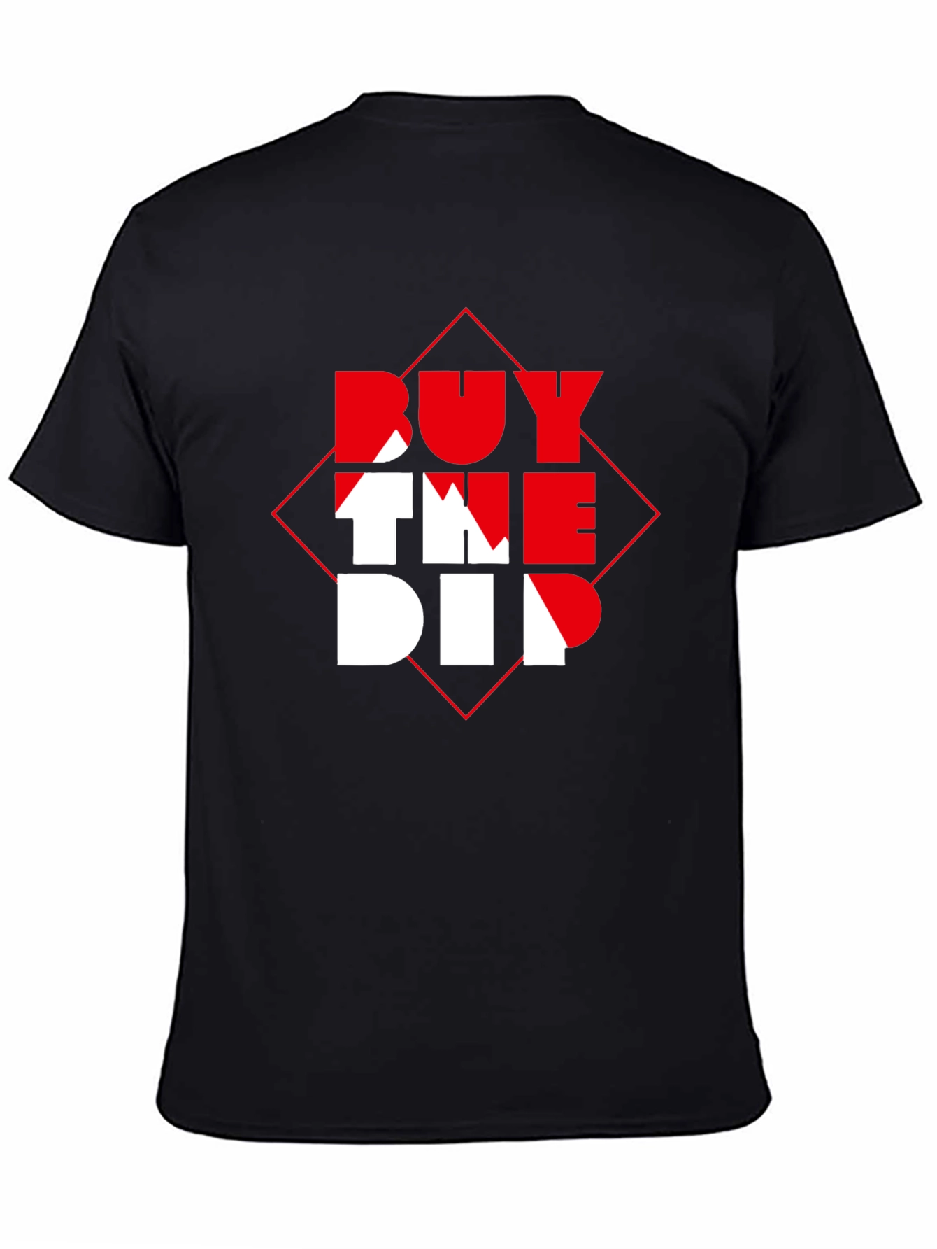 Black Buy The Dip Graphic Tee - Black view 4