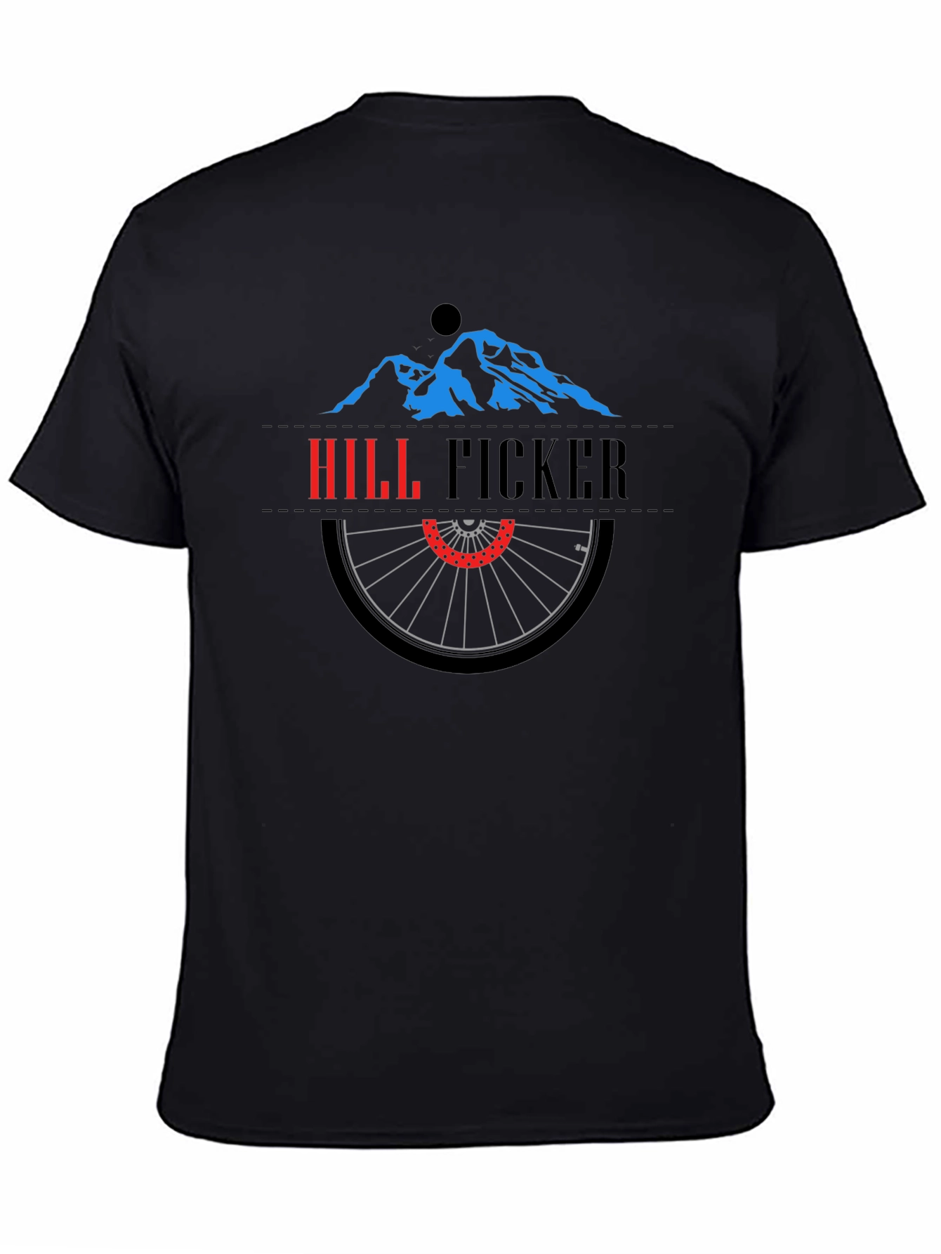 Black Hill Ficker Mountain Bike T-Shirt view 4