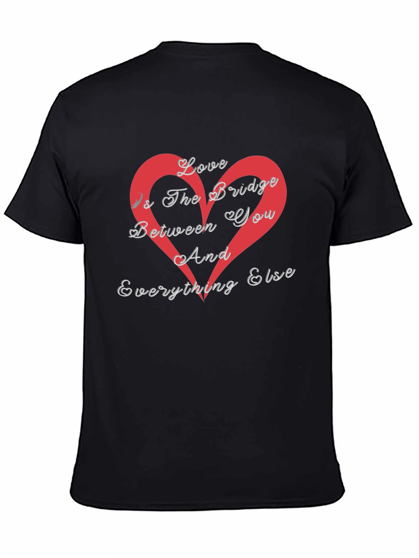 Black Love Is The Bridge Graphic Tee view 4