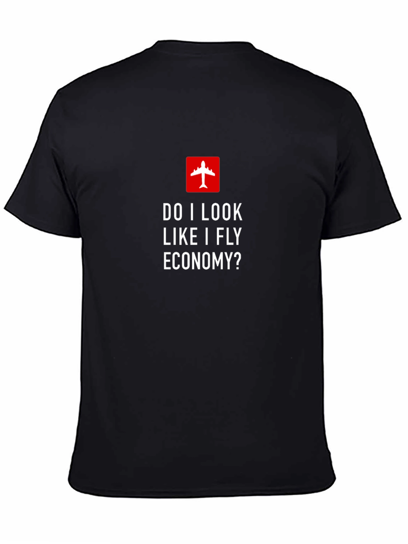 Black Fly Economy? Graphic Tee - Premium Quality Cotton view 4