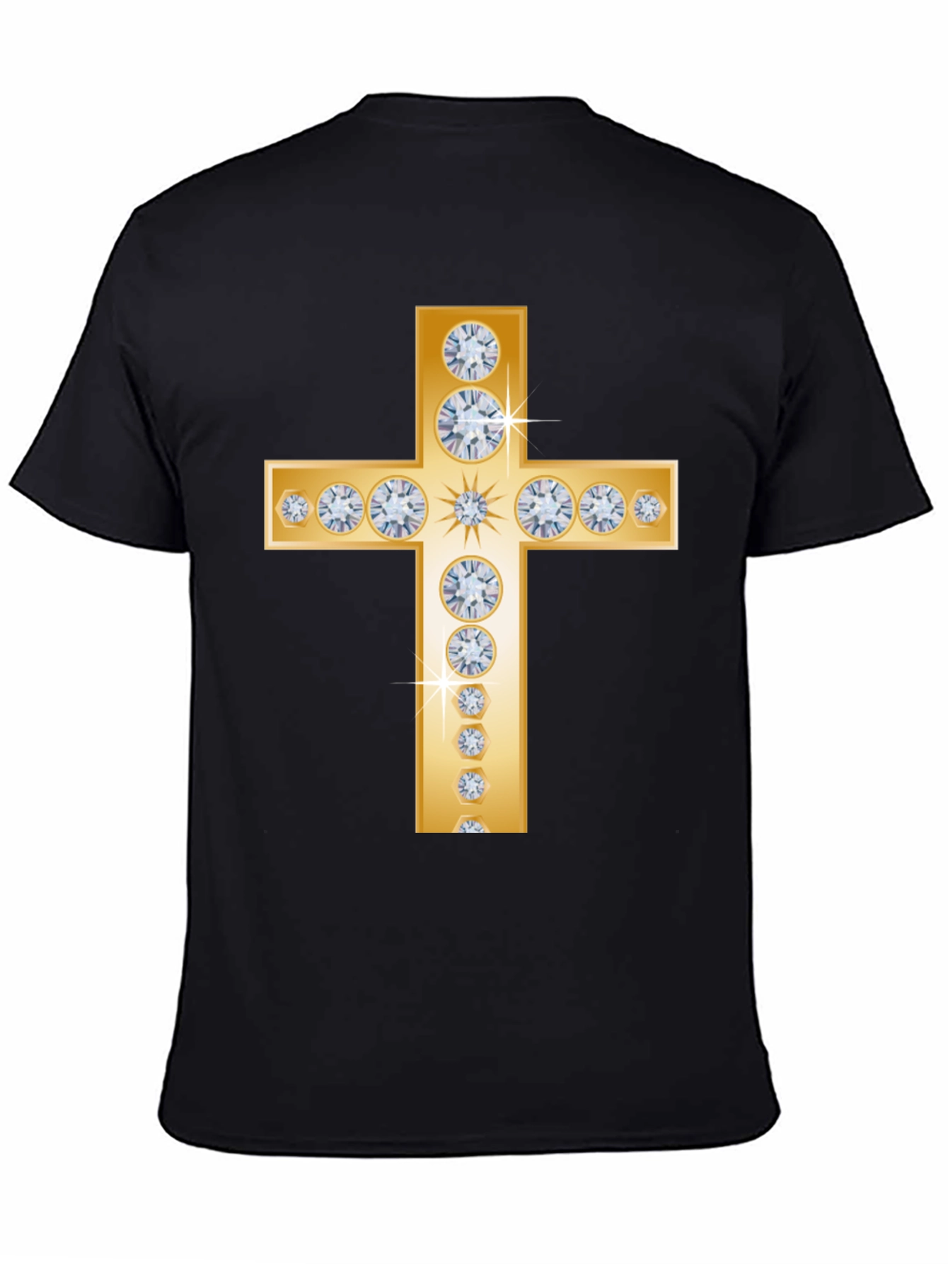 Black Diamond Cross Graphic Tee view 4