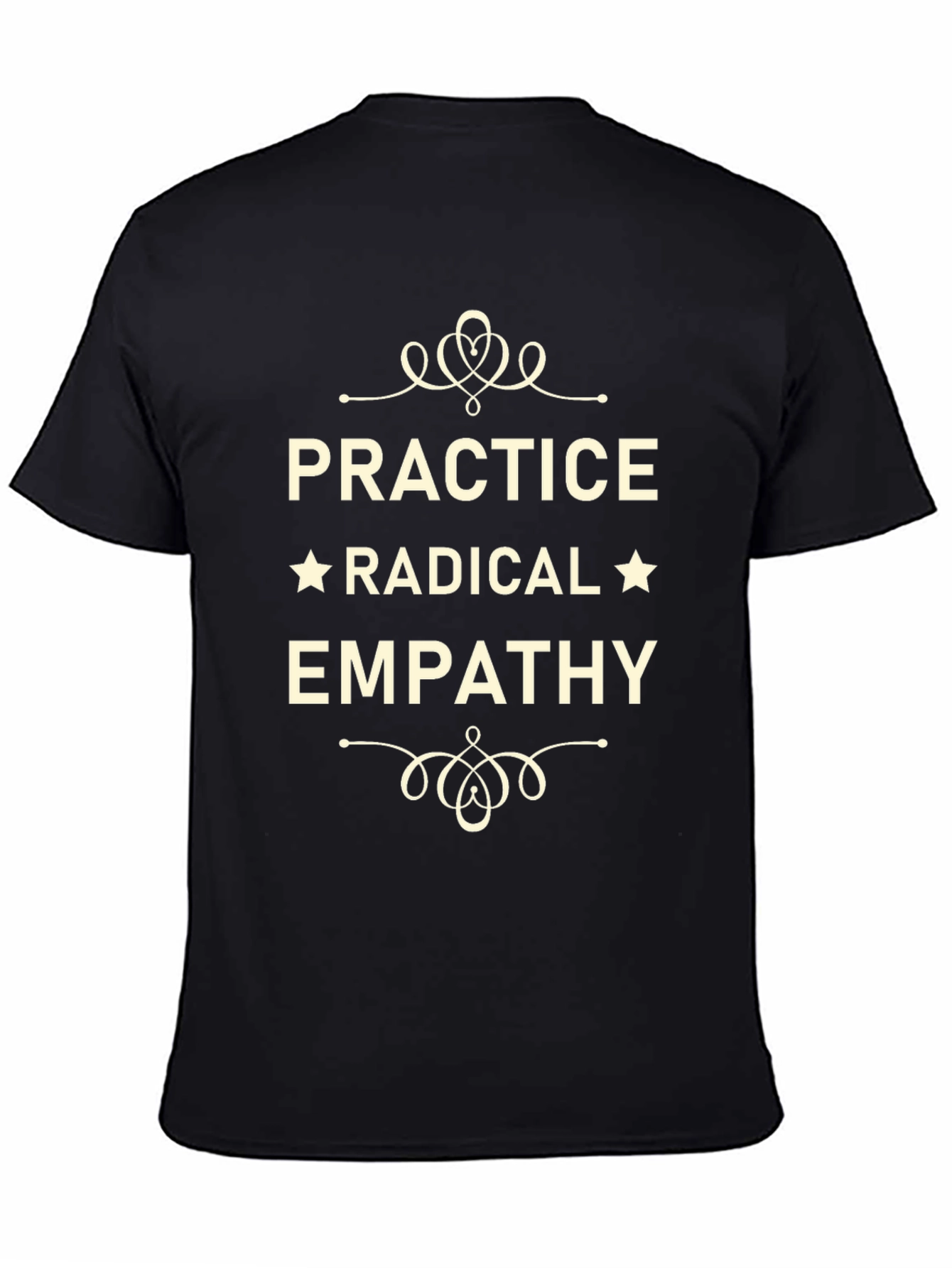 Black Practice Radical Empathy Graphic Tee - Black view 4