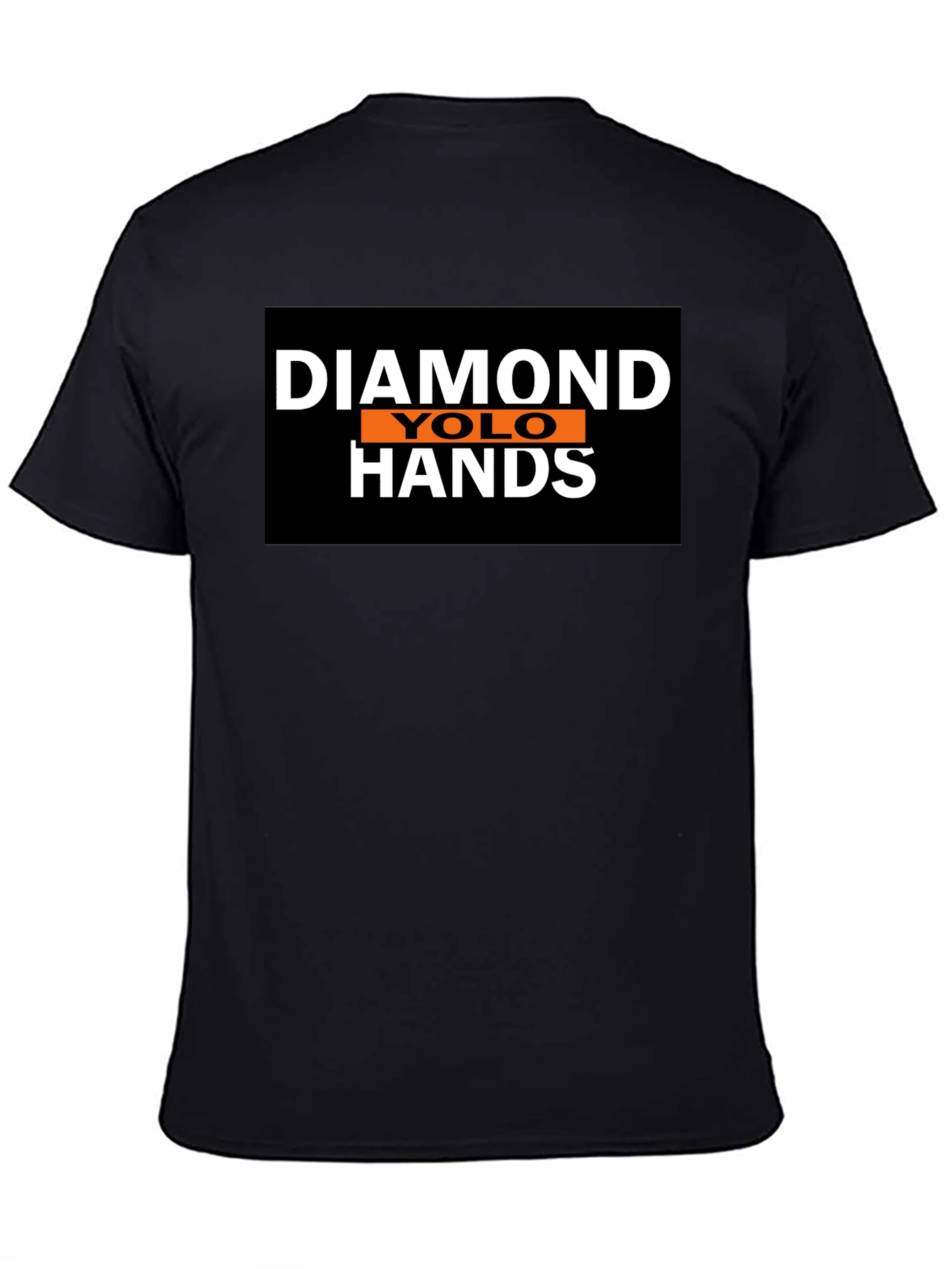 Diamond YOLO Hands Black T-Shirt - 4