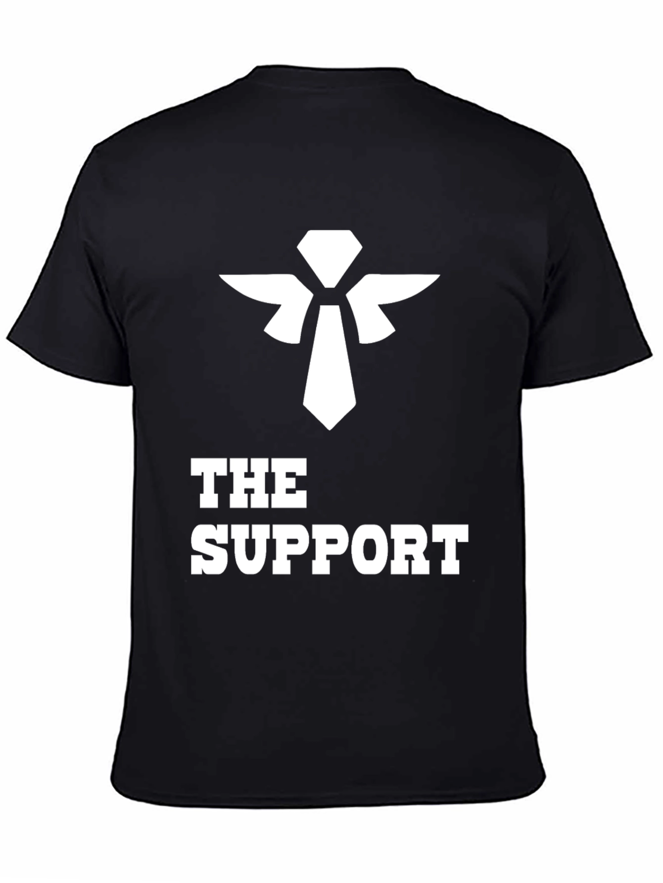 Black The Support Black Tee - Gaming Edition view 4