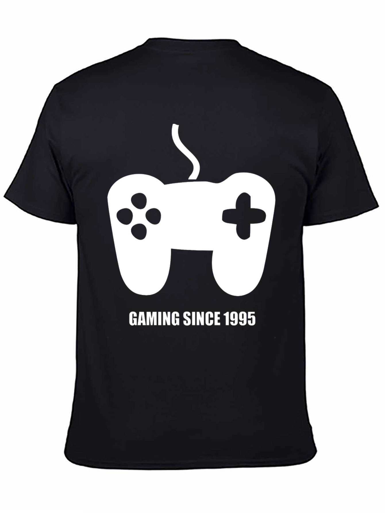 Black Gaming Since 1995 T-Shirt view 4