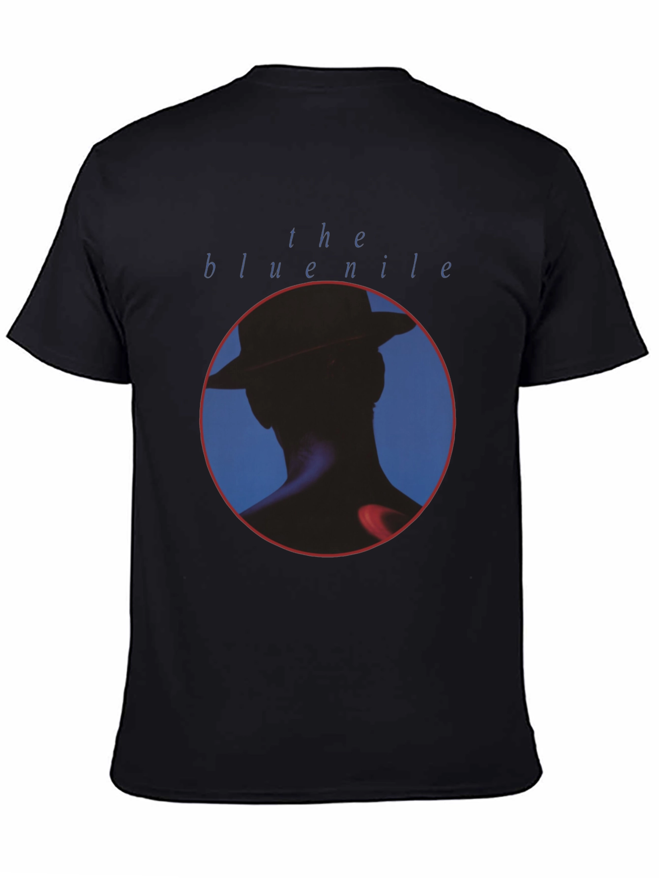 The Blue Nile Album Cover Black T-Shirt - 4