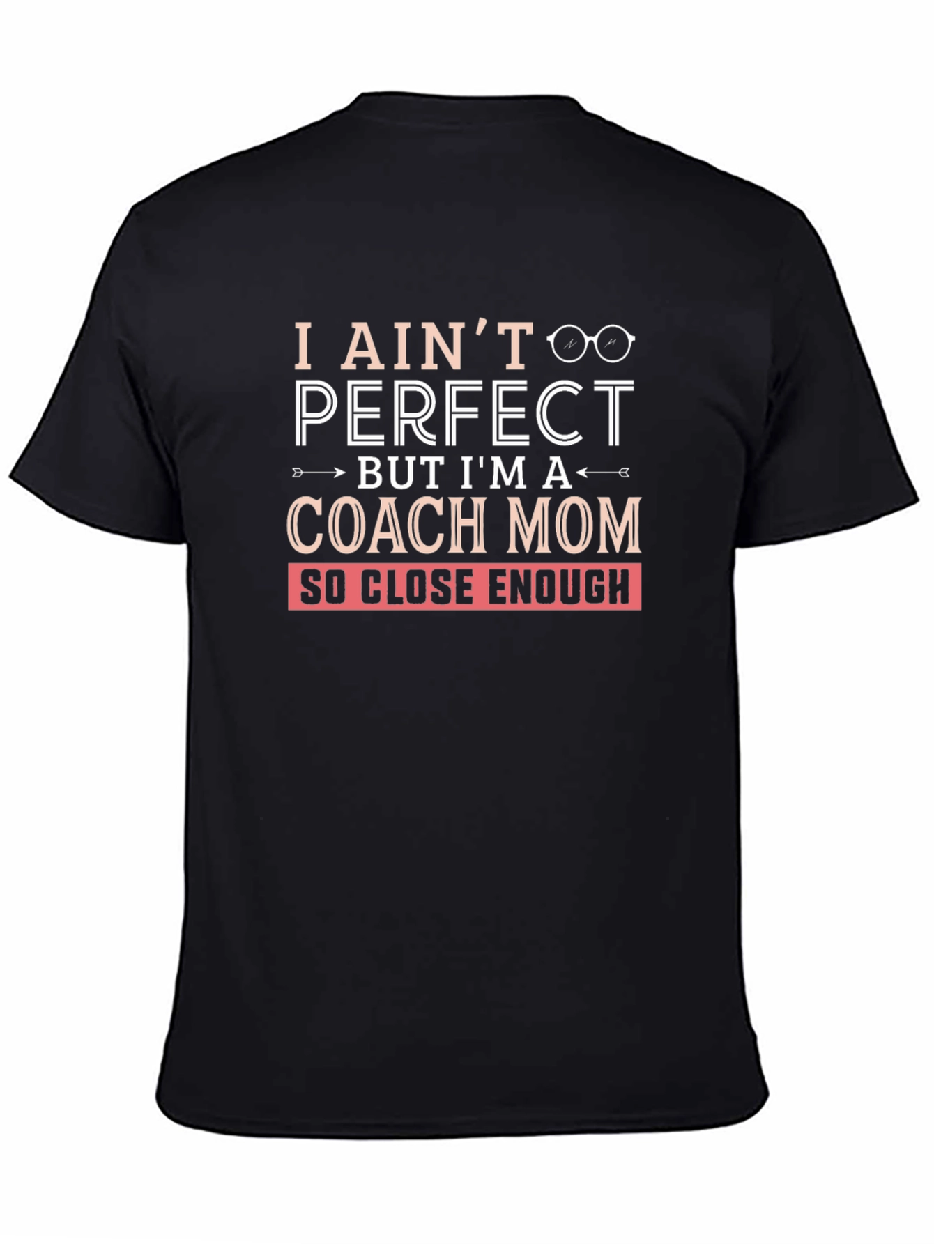 Black Coach Mom Graphic Tee view 4