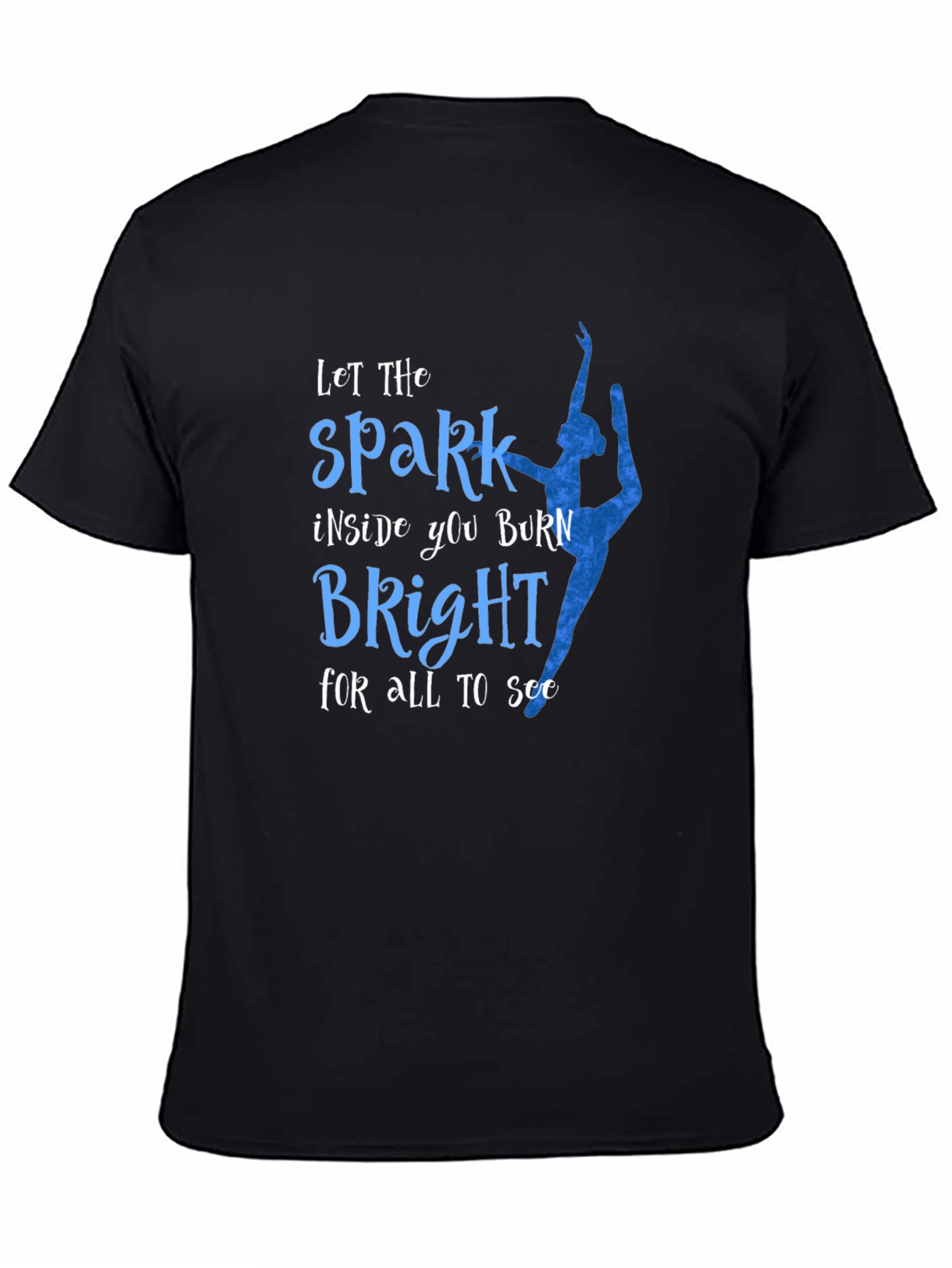 Black Spark Inside You Burn Bright T-Shirt view 4
