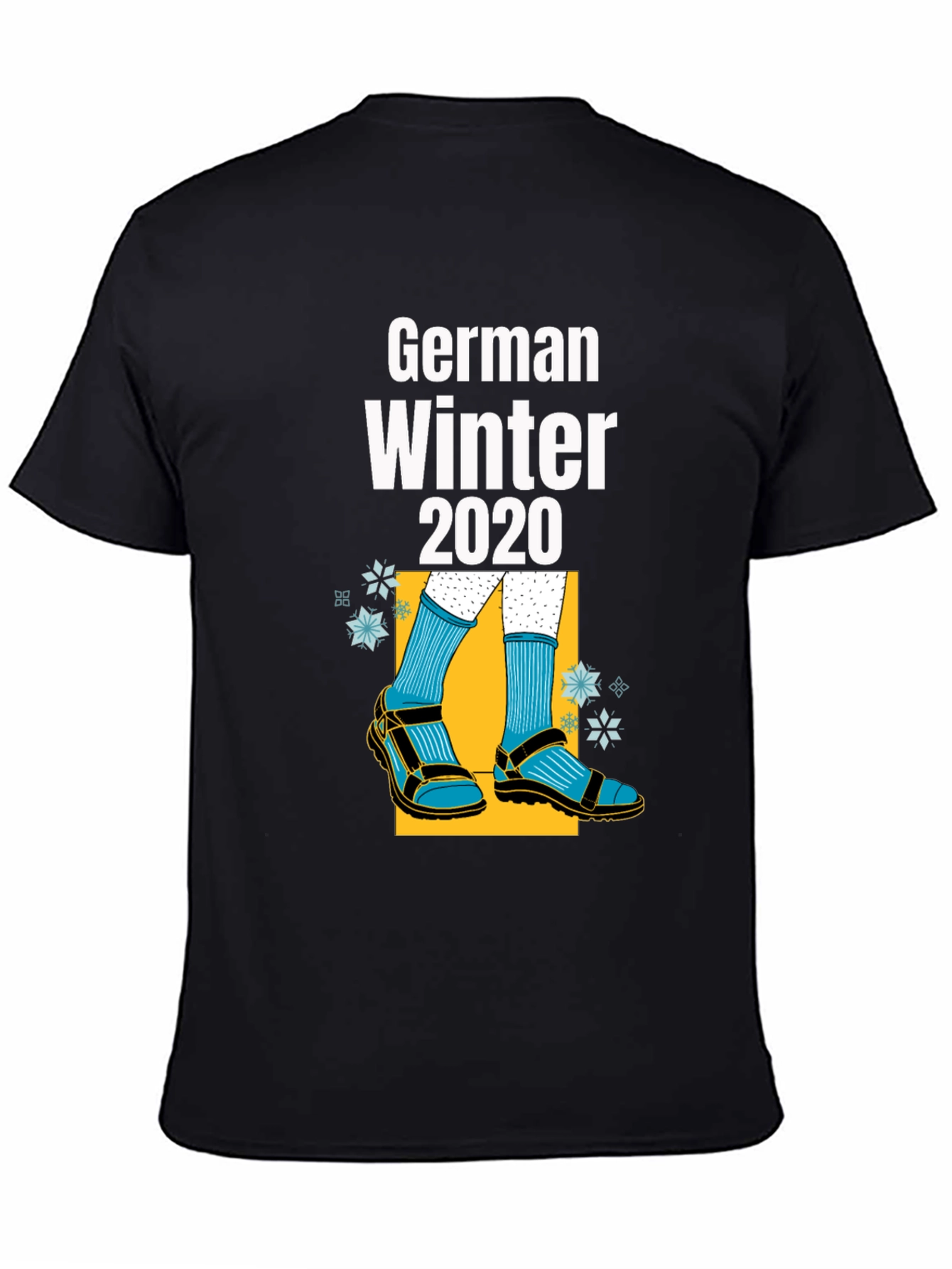 Black German Winter 2020 Graphic Tee view 4