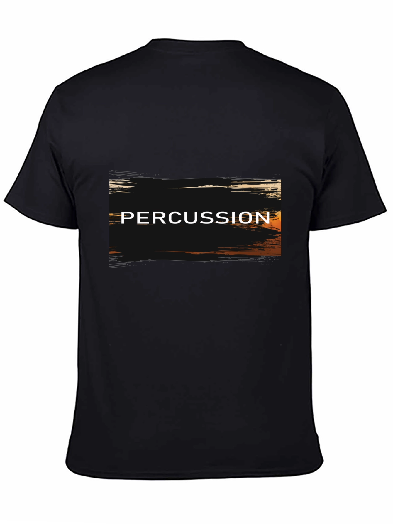 Black Percussion T-Shirt - Music Lover Tee view 4