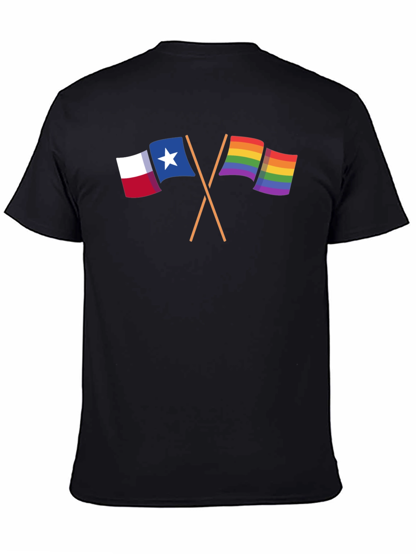 Black Texas Pride T-Shirt view 4