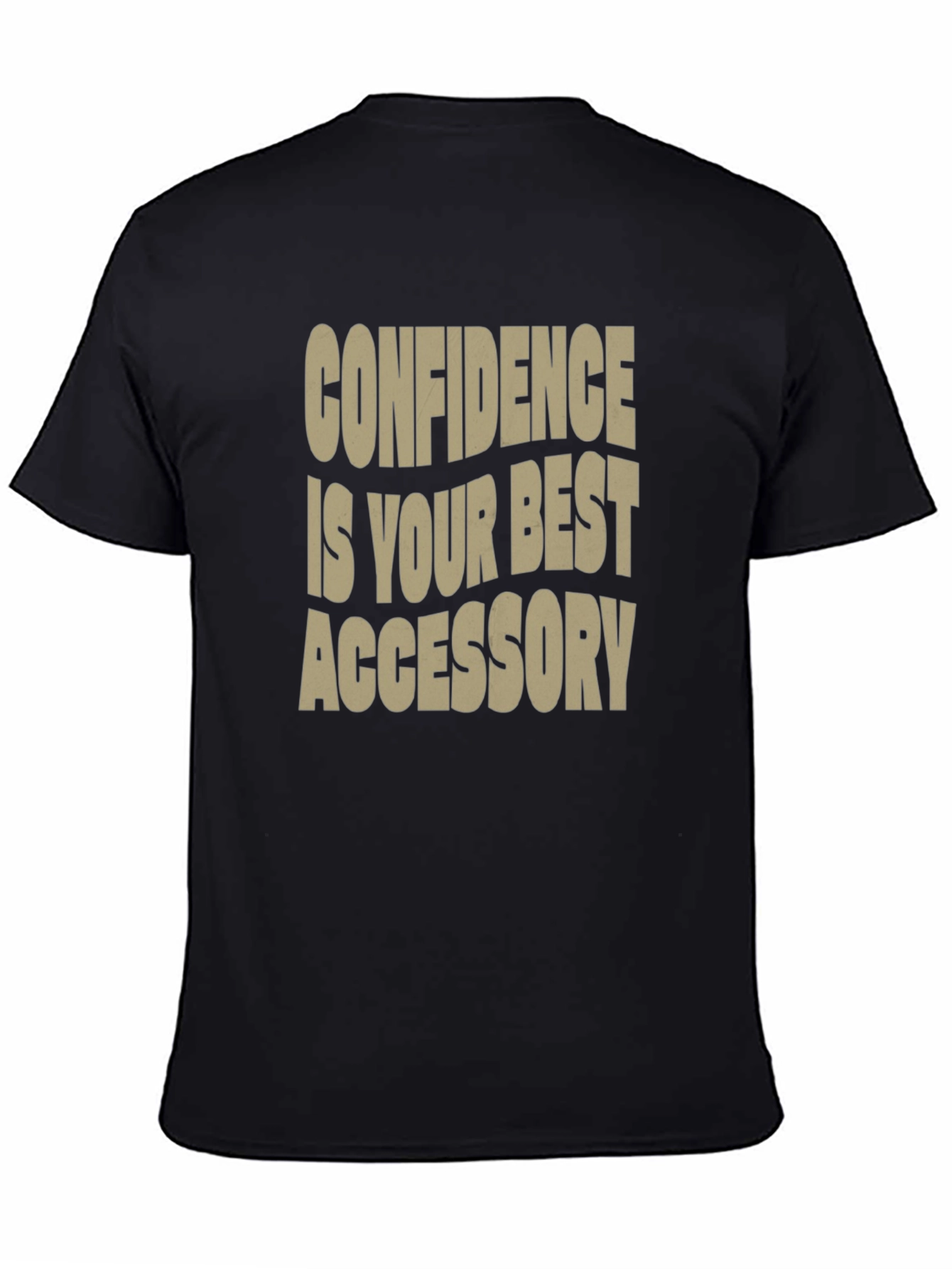 Black Confidence is Your Best Accessory Graphic Tee view 4