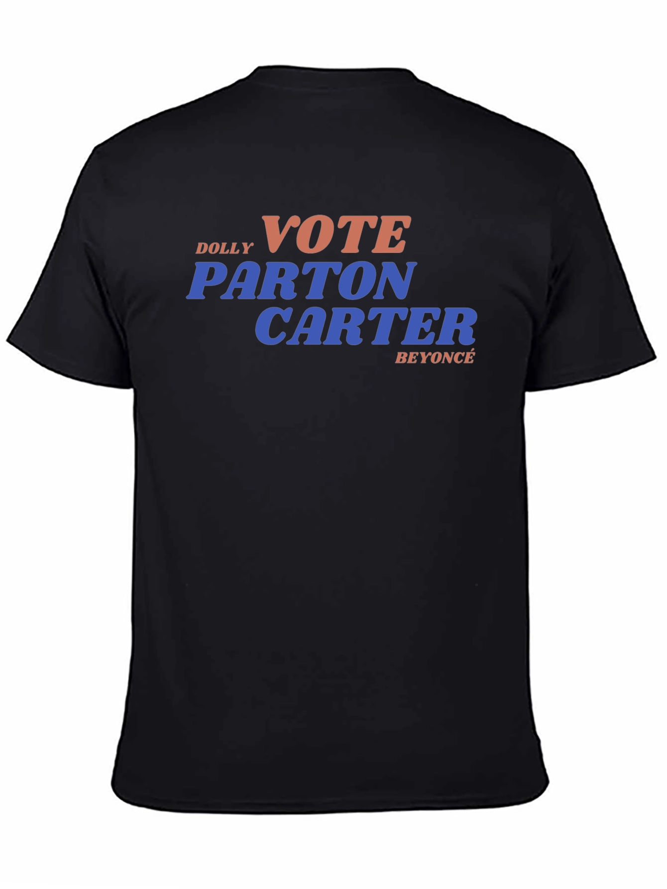 Black Vote Dolly Parton Carter Beyonce T-Shirt view 4