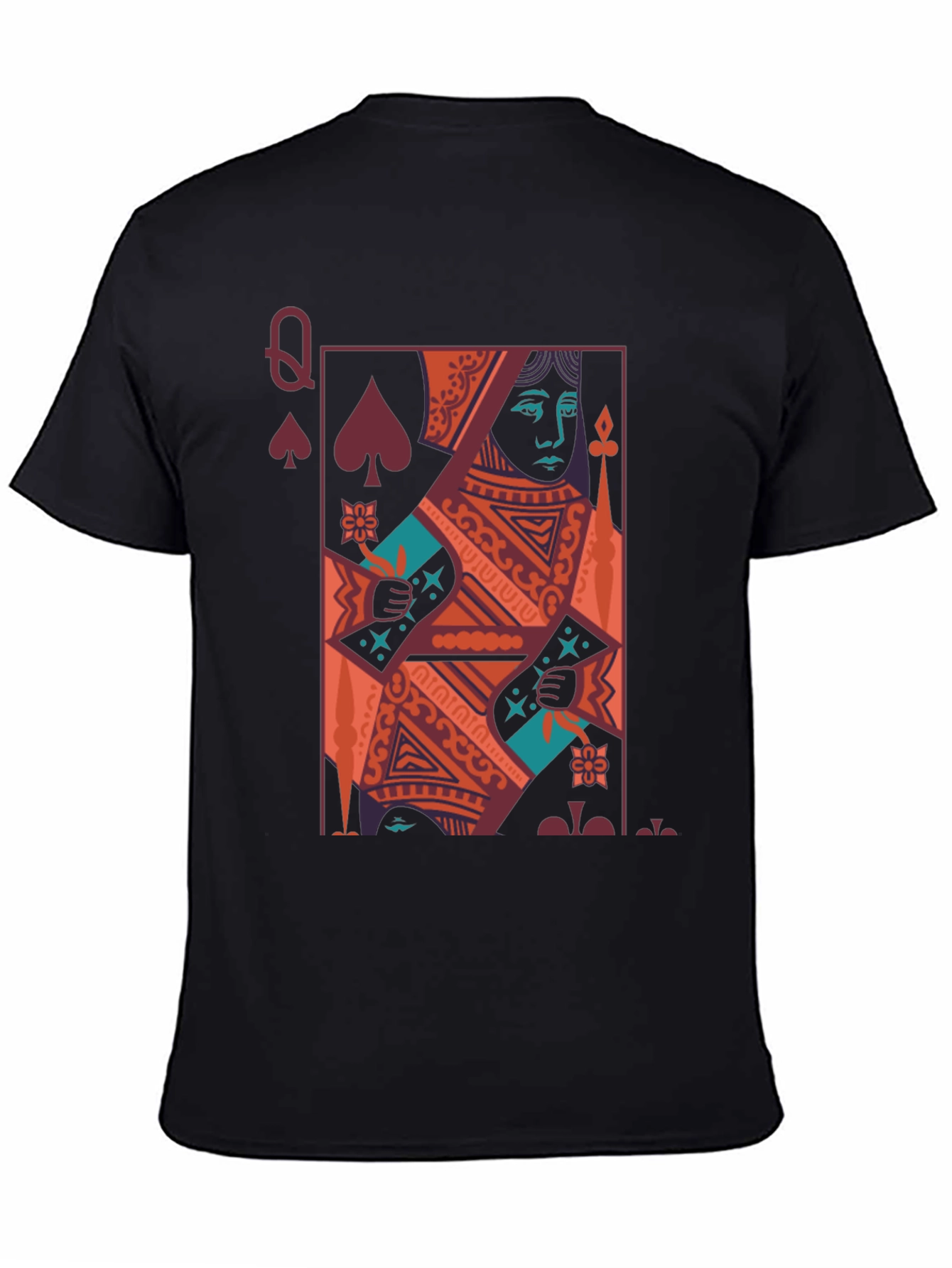Queen of Spades Graphic T-Shirt - 4