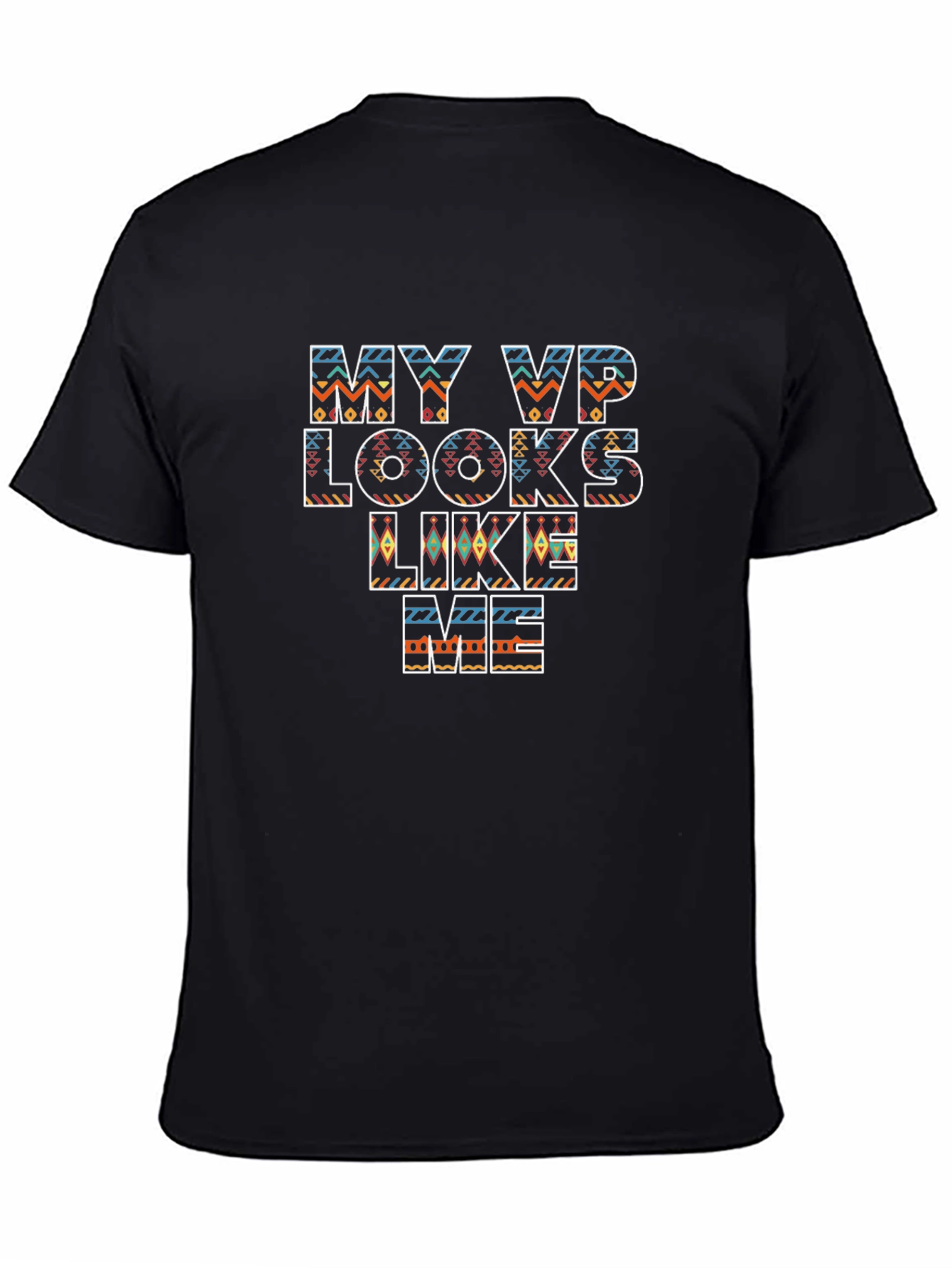Black My VP Looks Like Me Graphic Tee view 4